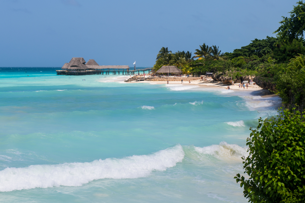 Kendwa Beach Of Zanzibar Island