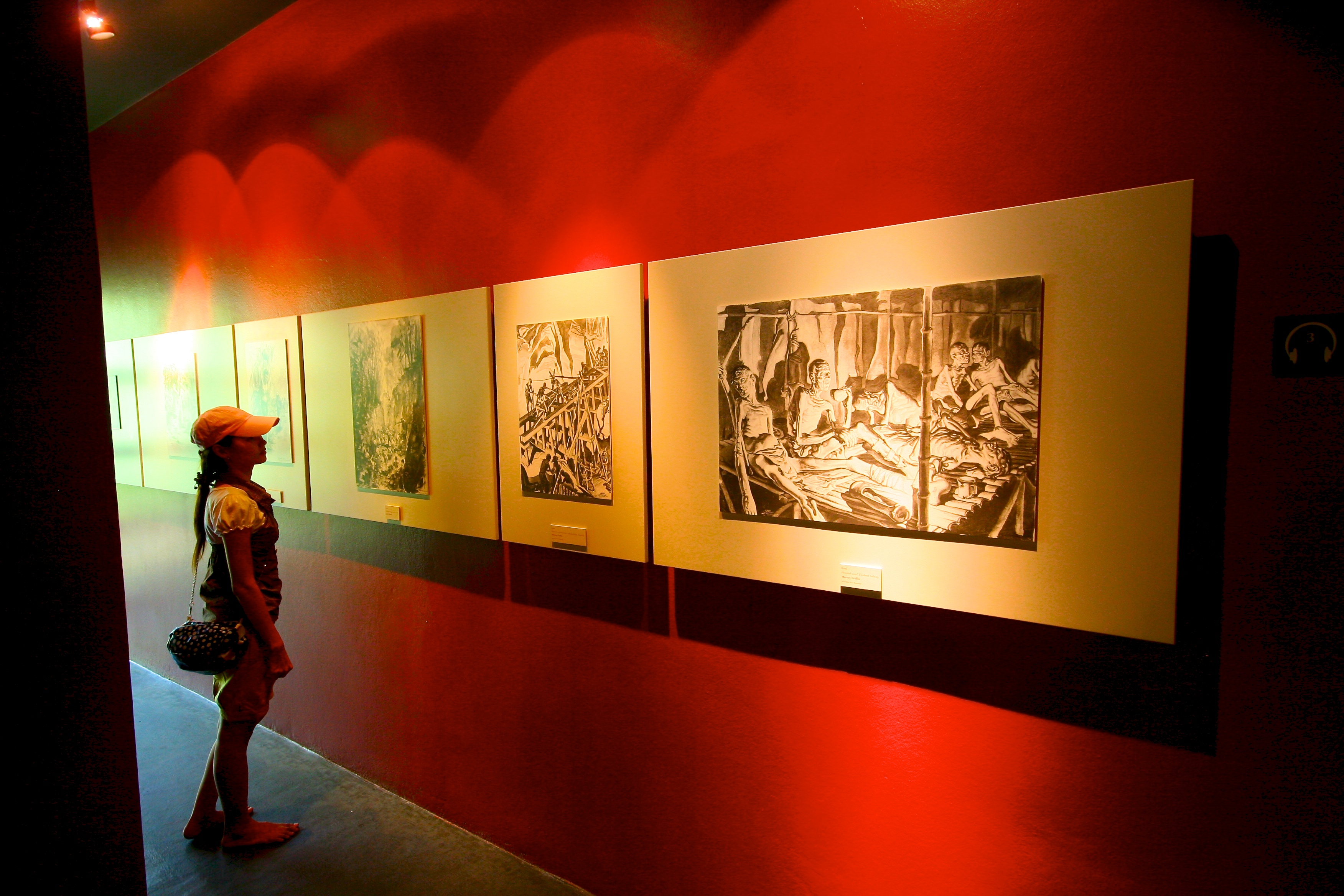 EN BARSK HISTORIE - På Hell Fire Pass Museum oprulles den barske historie om Dødens Jernbane, Check Point TRavel