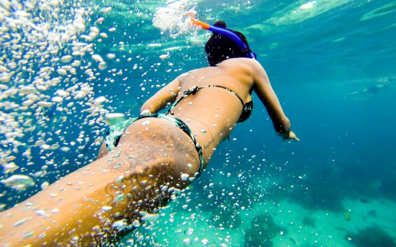 Snorkling Ved Phuket Thailand