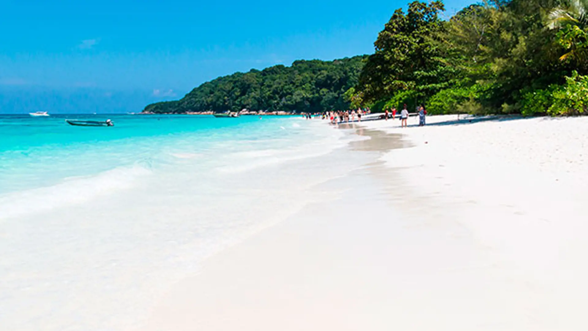 TACHAI ISLAND - Eller ved hvad med en dag på de hvide strande på Tachai Island?