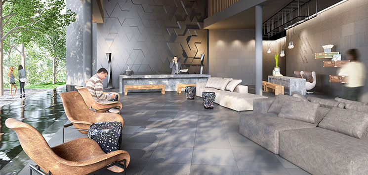 LA VELA - Der bliver taget godt imod jer i den elegante lobby