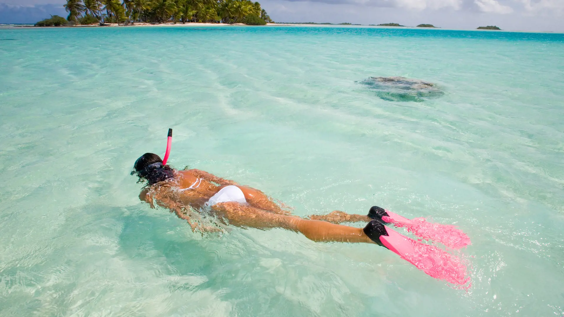 ISLA MUJERES - Det krystalklare vand ved Isla Mujeres indbyder til dejlige snorkelture. 