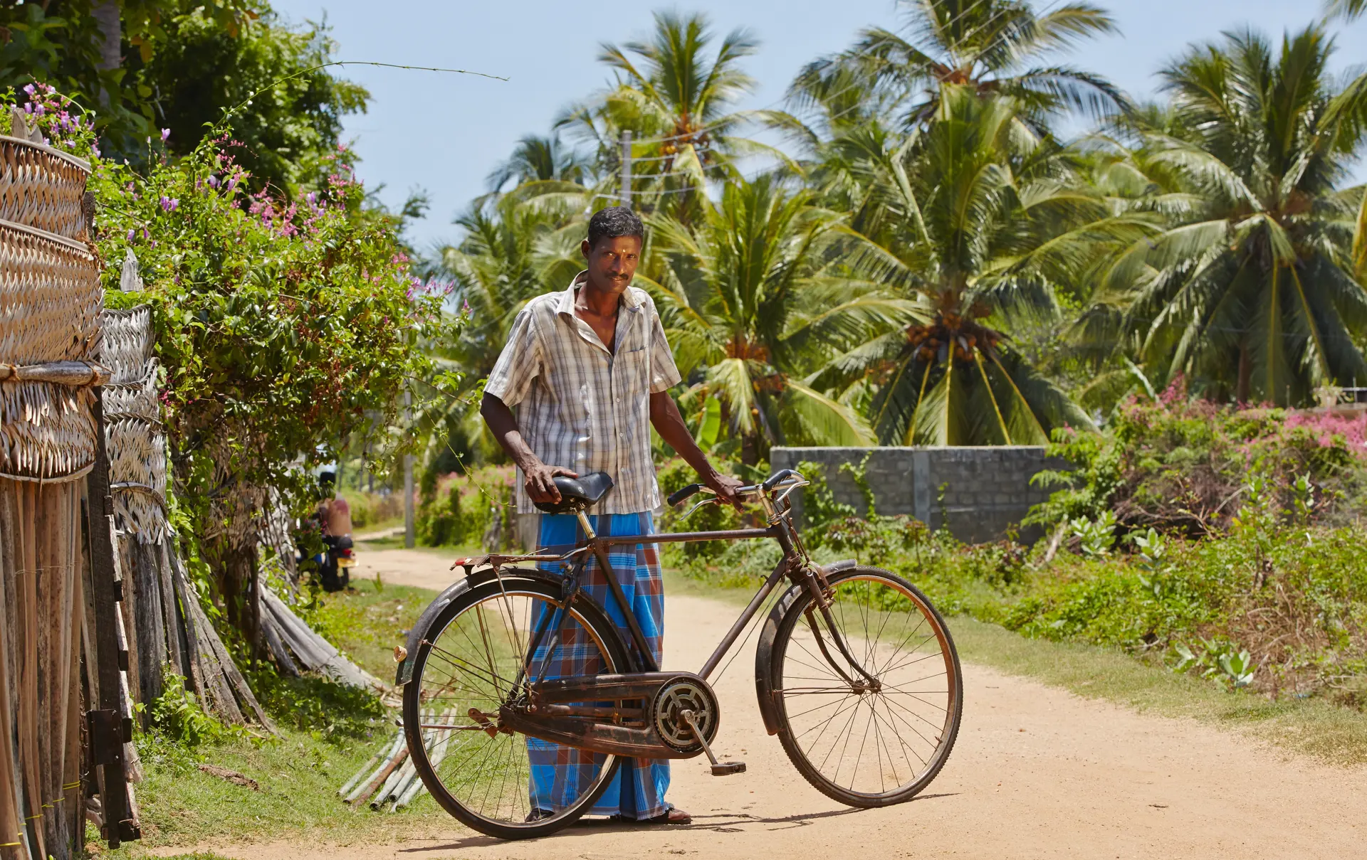 Det simple liv på Sri Lanka.