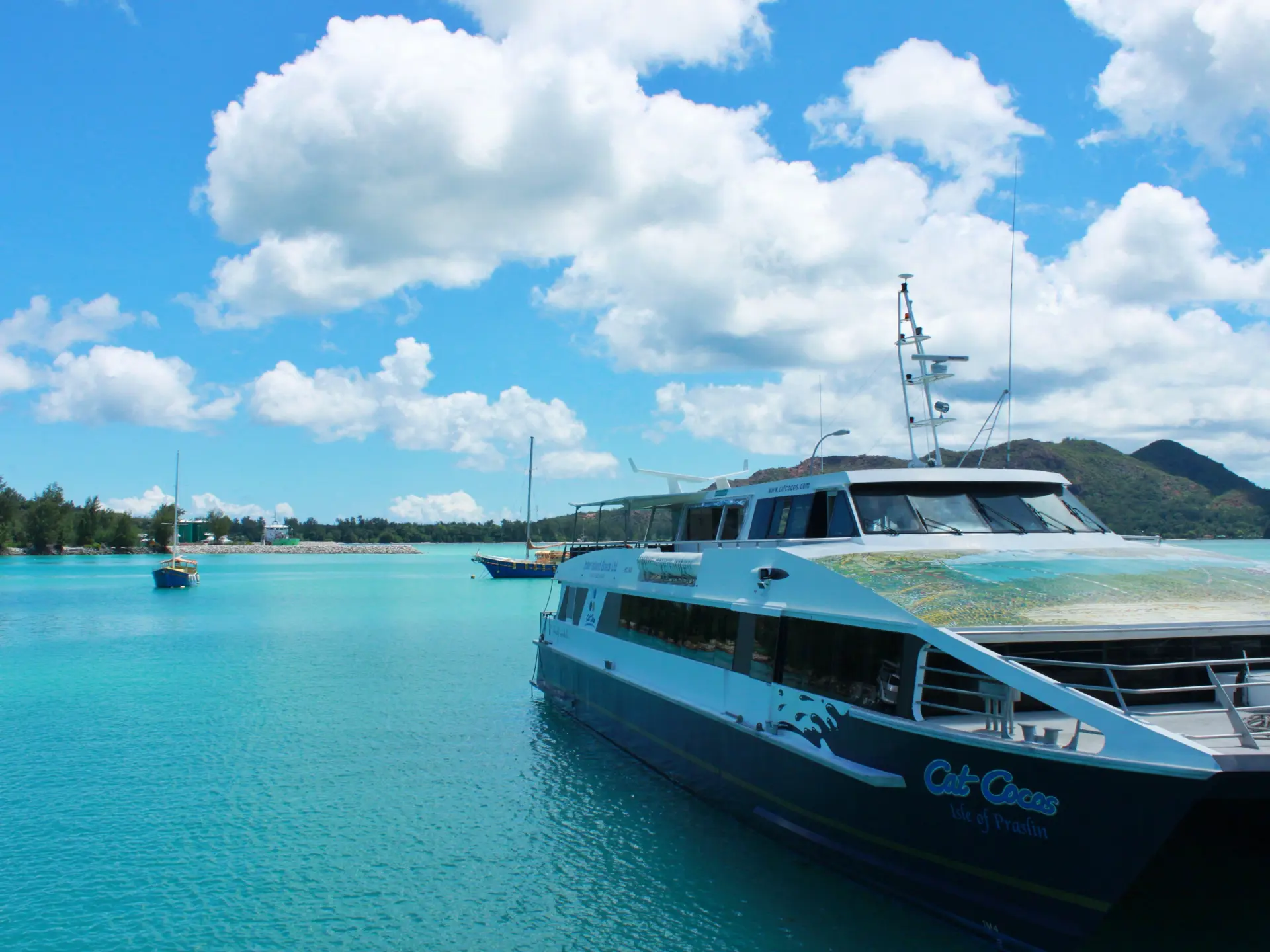 shutterstock_691390909 Seychelles has a lot of islands. So, one best ways to connect are boat.jpg
