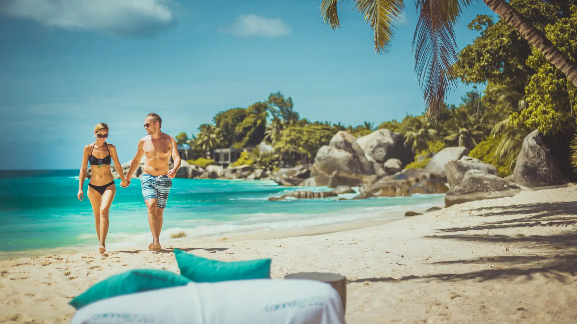 PRIVAT STRAND - På Carana Beach Hotel kan I nyde den smukke private strand.