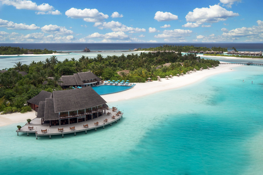 LUKSUSRESORT - Eksklusive Anantara Dhigu Maldives Resort egen lagune og koralrev. 