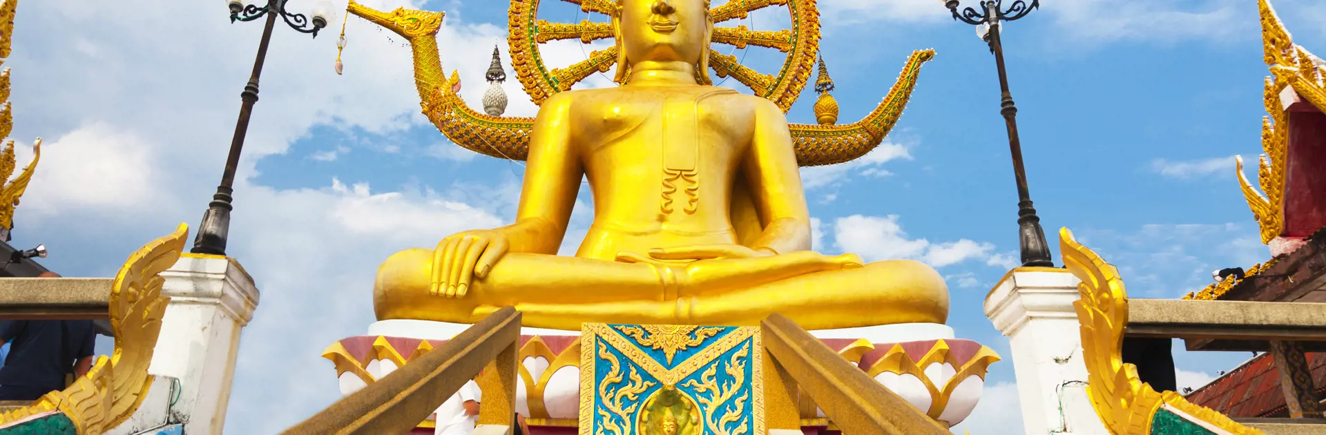 KULTUR - På Koh Samui kan I for eksempel tage på udflugt og se "Big Buddha". 