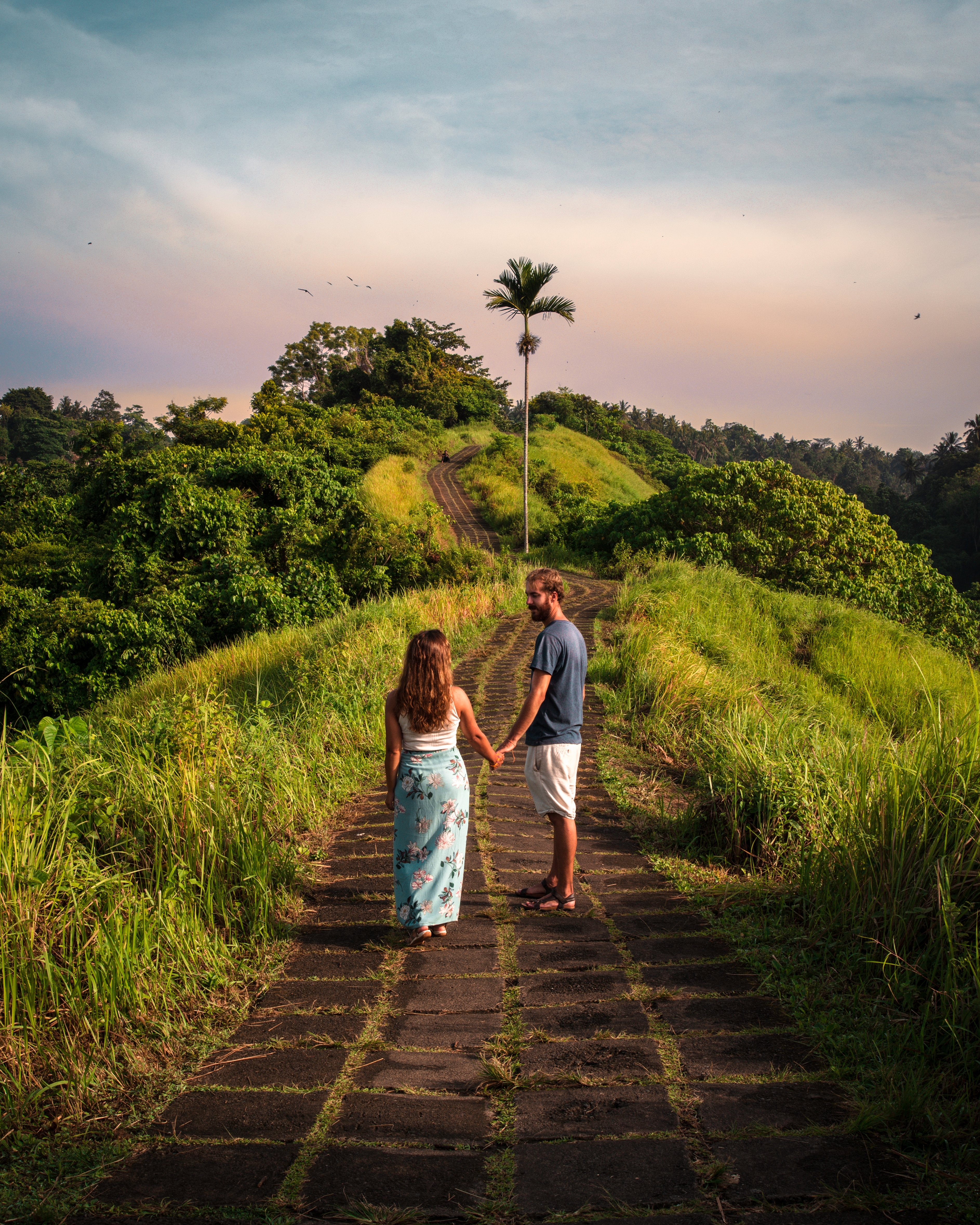Shutterstock 2505710907 (Serene Moments A Couple Embracing Nature In Bali's Iconic Rice Fields In Campuhan Ridge)