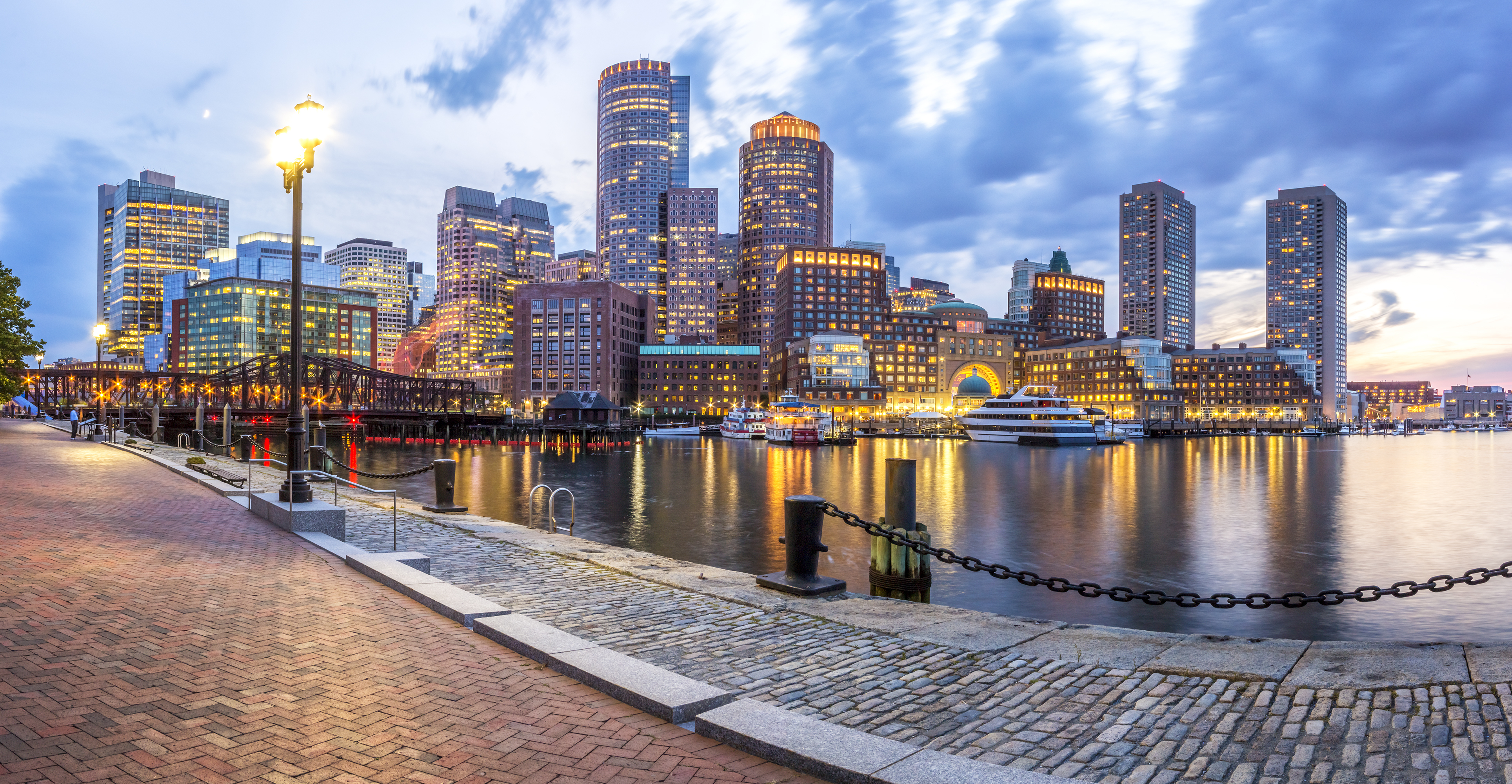 Shutterstock 305224904 Panoramaudsigt Over Boston I Massachusetts, USA Ved Solnedgang Fremviser Den Historiske Arkitektur Af Back Bay I Sommeren.