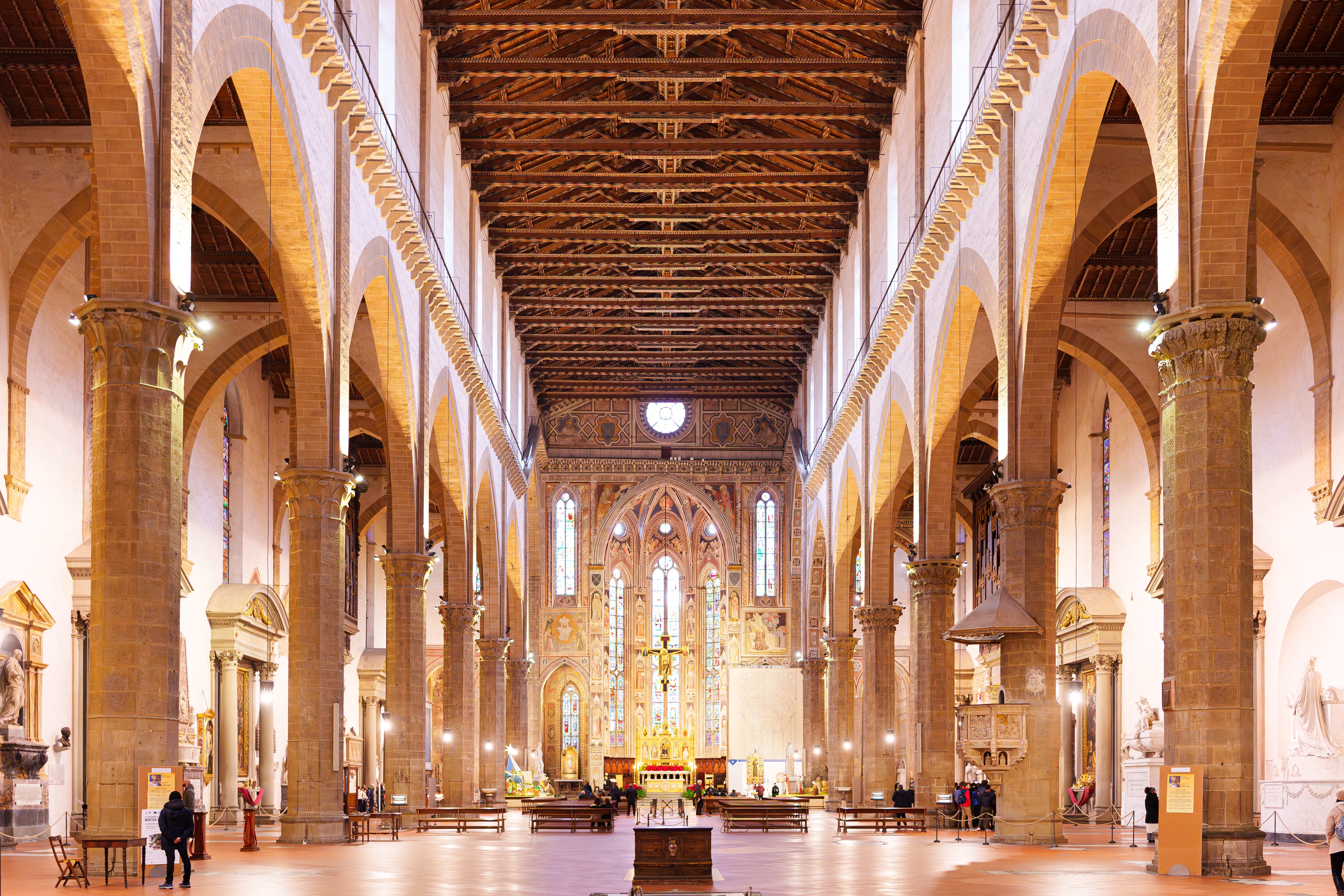 Shutterstock 2566843899 Firenze, Italien, 6. Januar 2024 Basilica Of Santa Croce