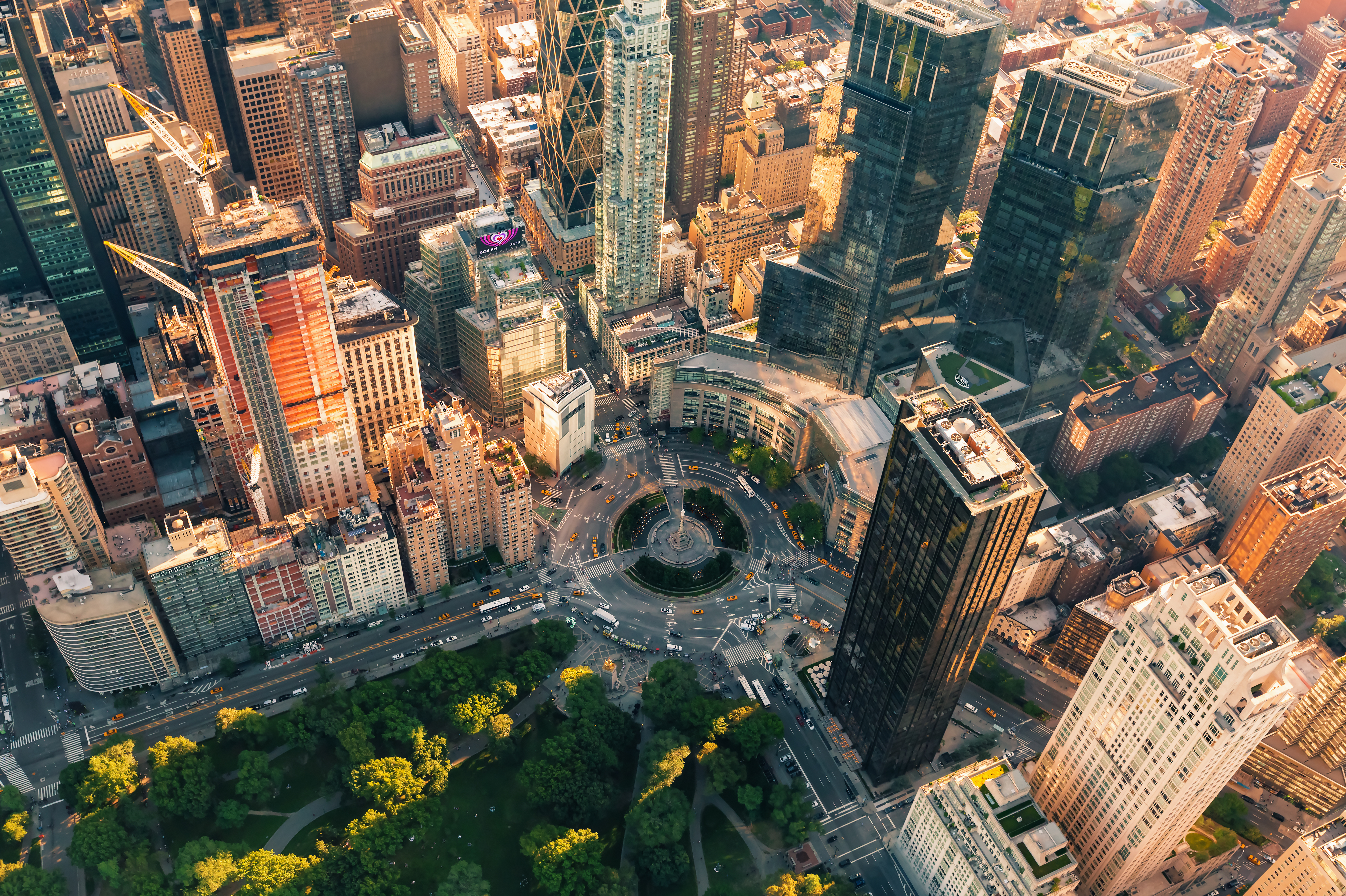 Columbus Circle I Central Park New York Shutterstock 696739066