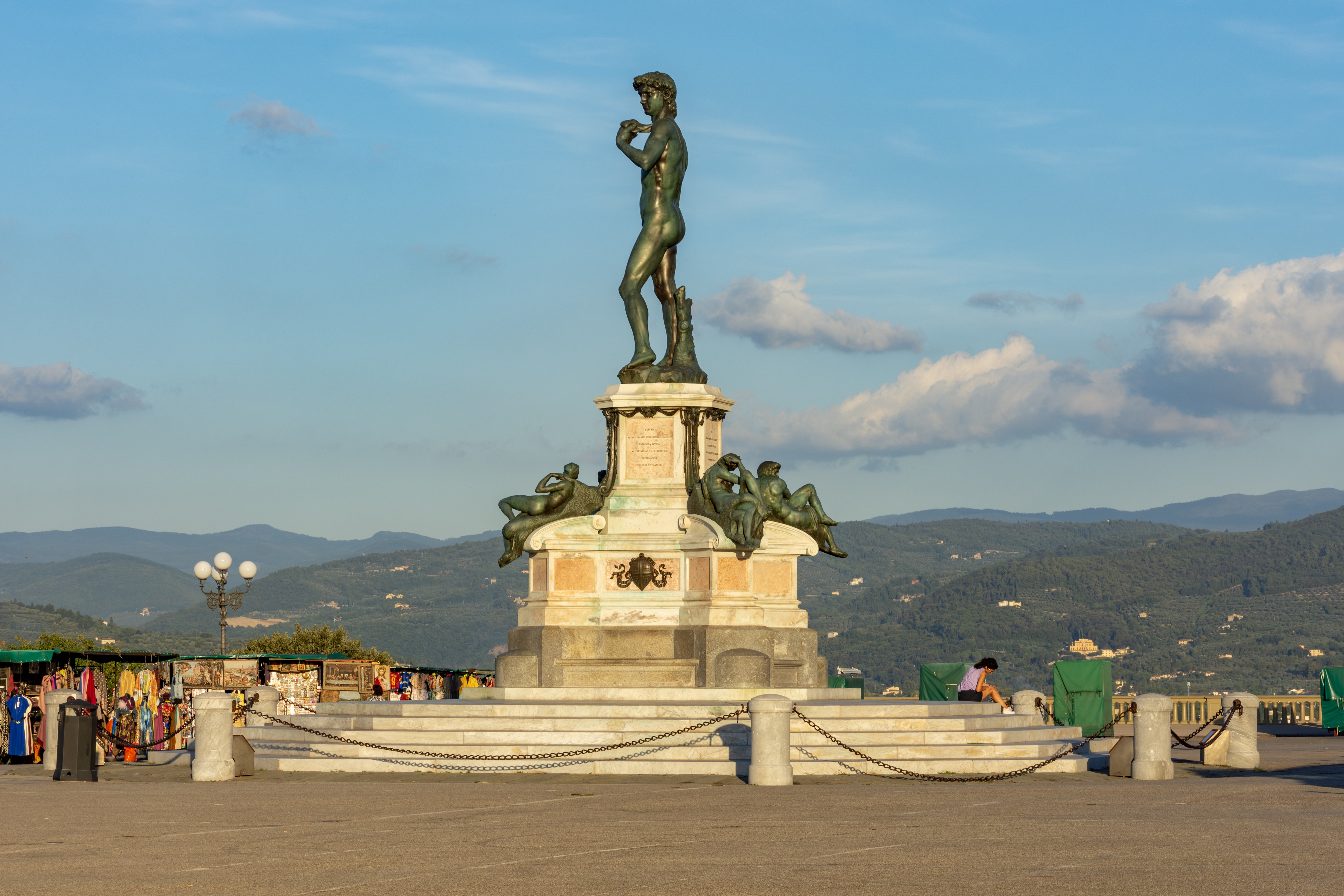 Shutterstock 2767373377 Firenze, Italien 03. Oktober 2025 Statue Af David På Michelangelo Pladsen I Firenze