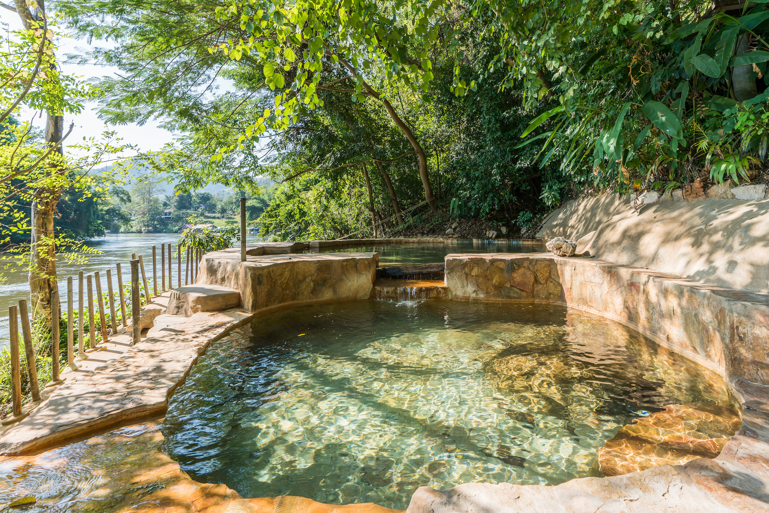Hintok Camp River Kwai Resort Kanchanaburi หินตก ที่พัก กาญ6