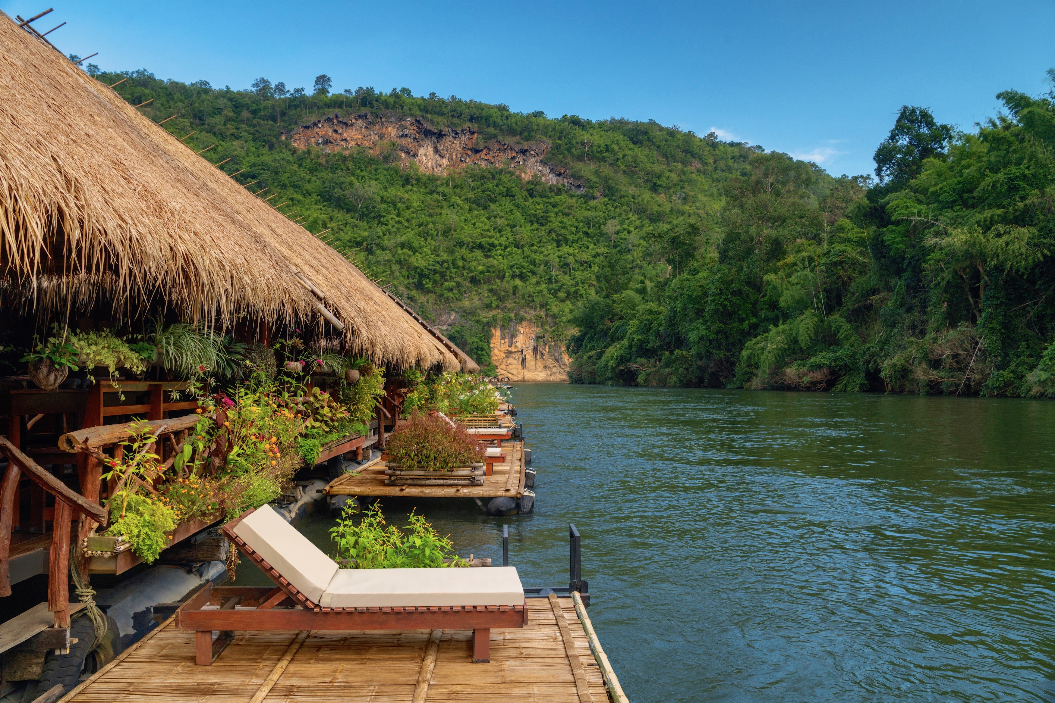Hintok Camp River Kwai Resort Kanchanaburi หินตก ที่พัก กาญ10