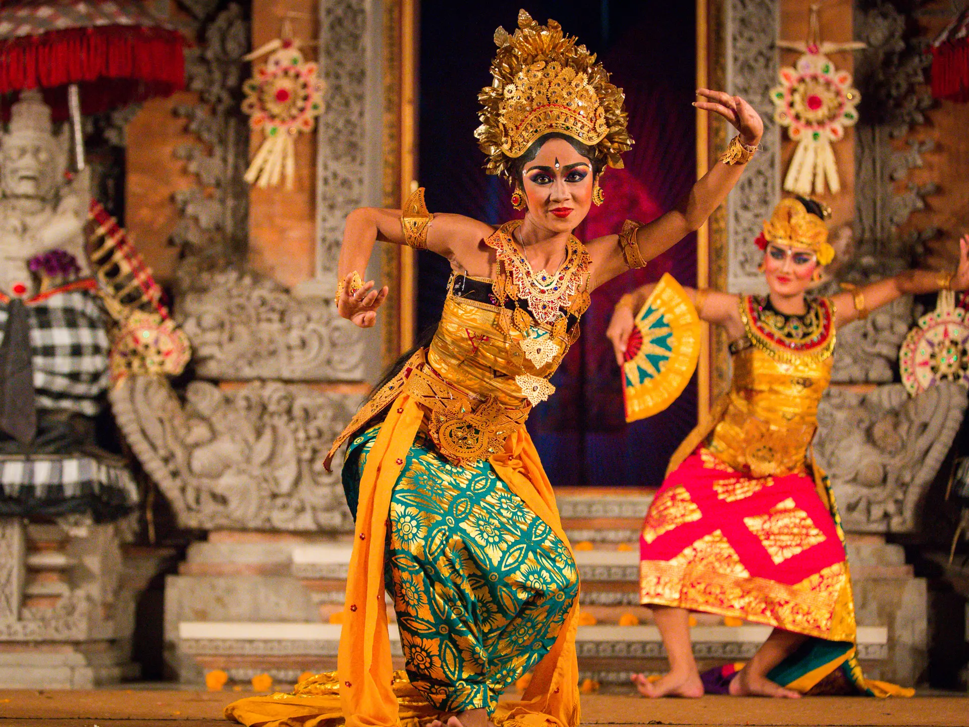 UBUD, BALI, INDONESIA FEBRUARY, 23 Legong Traditional Balinese Dance In Ubud, Bali