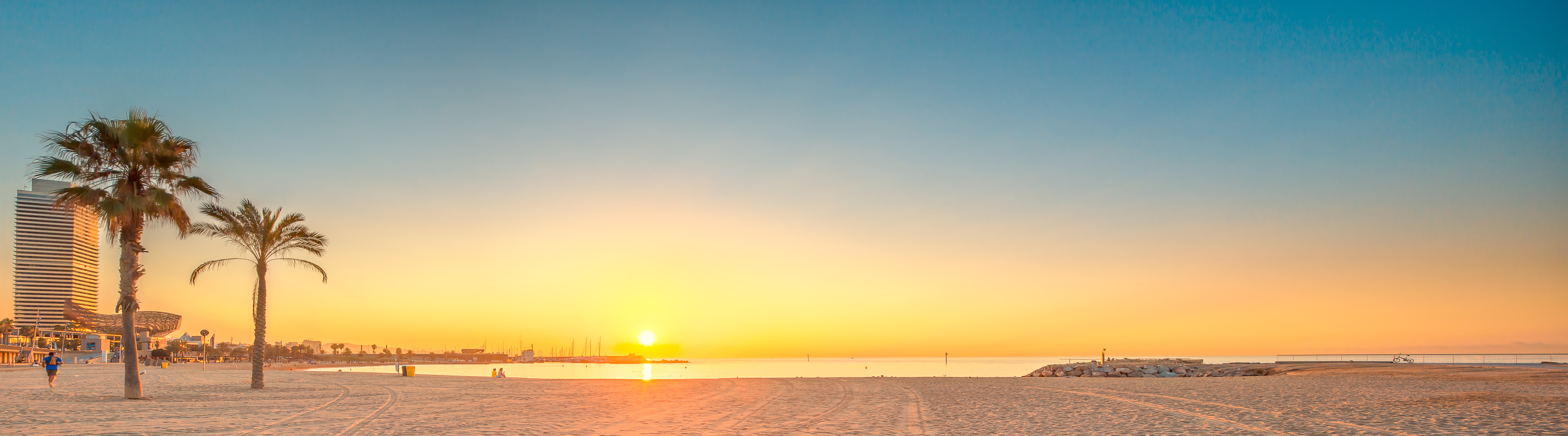 Barceloneta Beach In Barcelona Shutterstock 210566644