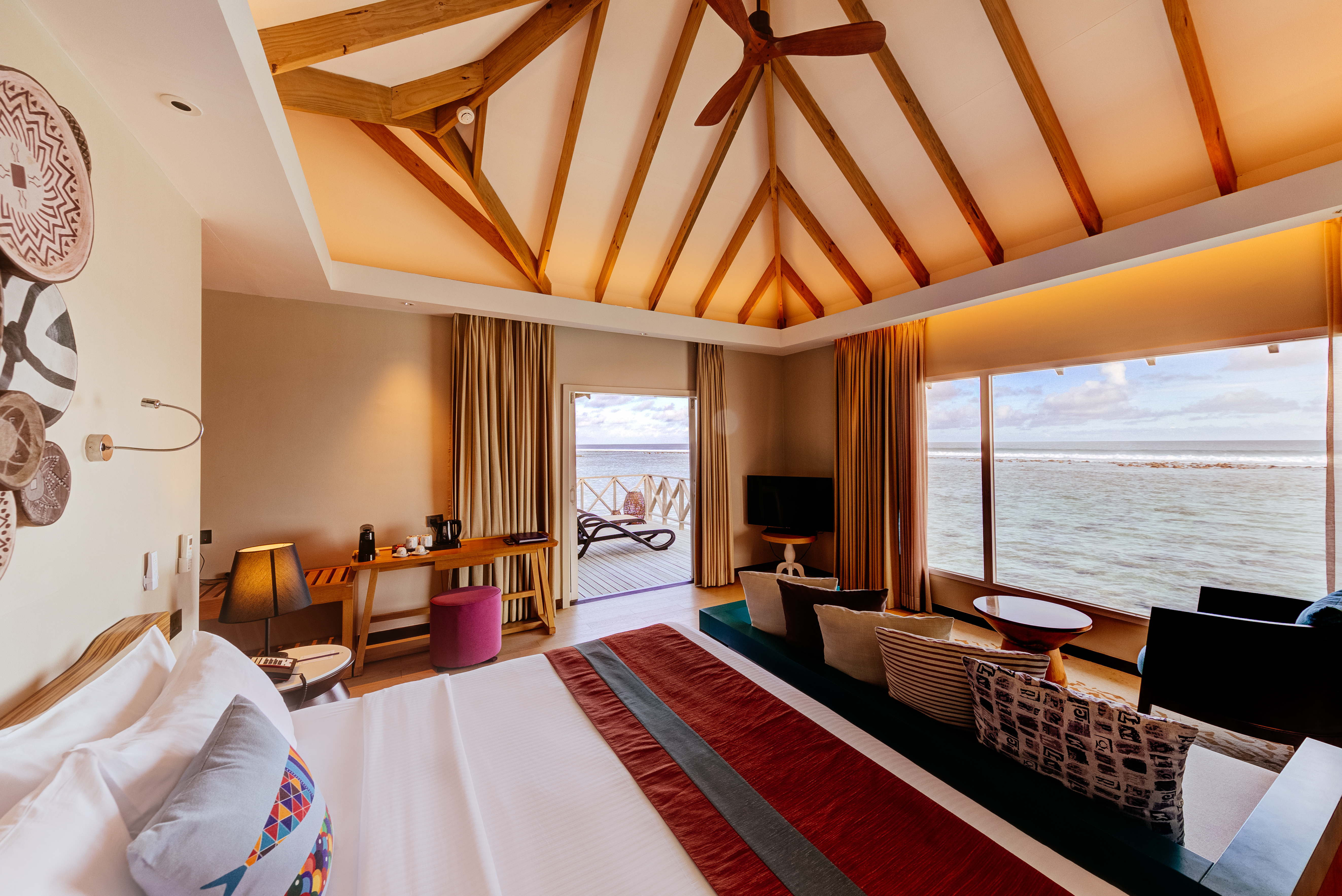 Water Bungalow Interior (Sea View)