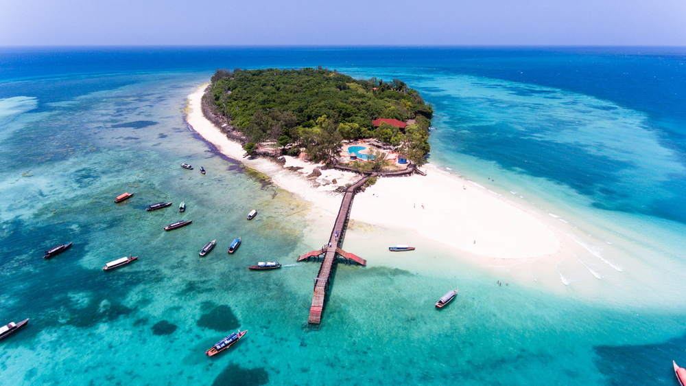 Zanzibar Beach Prison Island