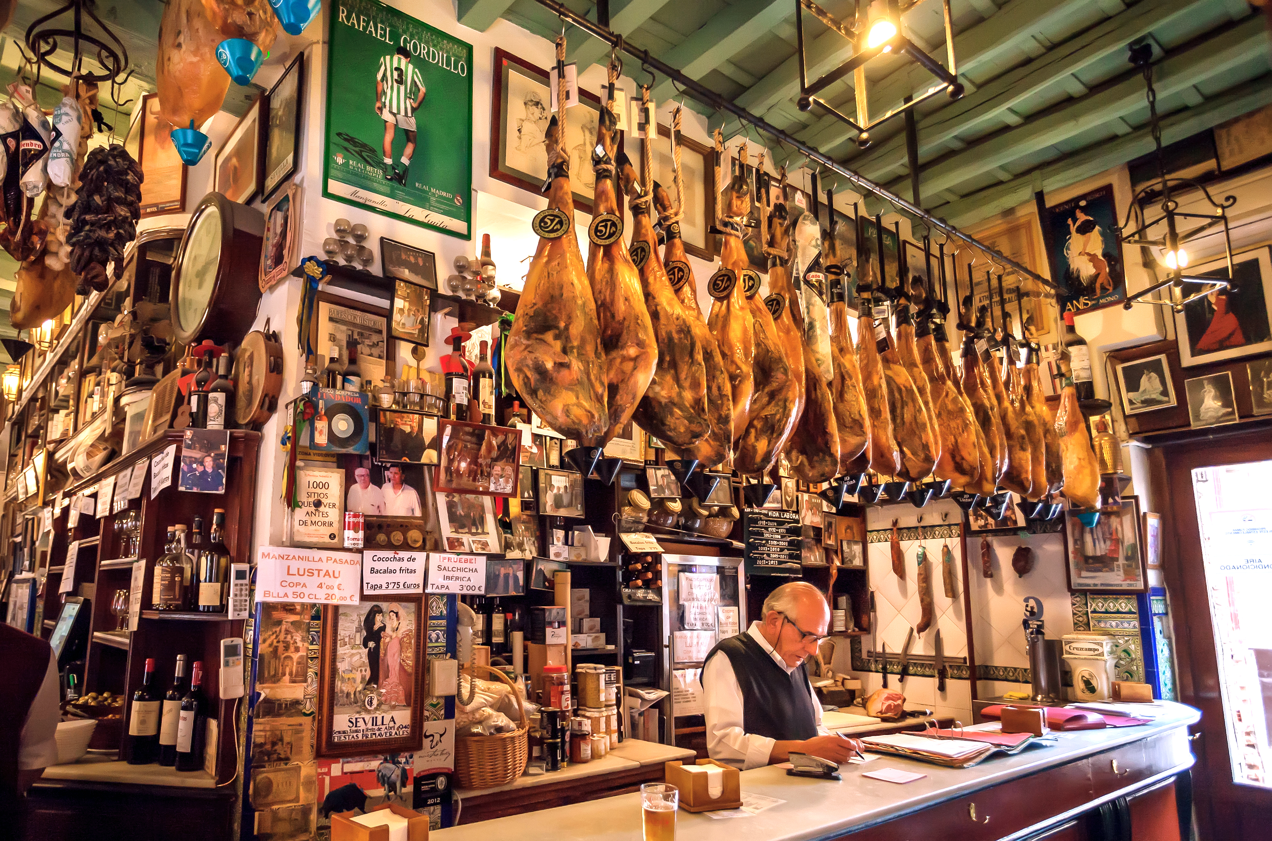 Tapas i Sevilla