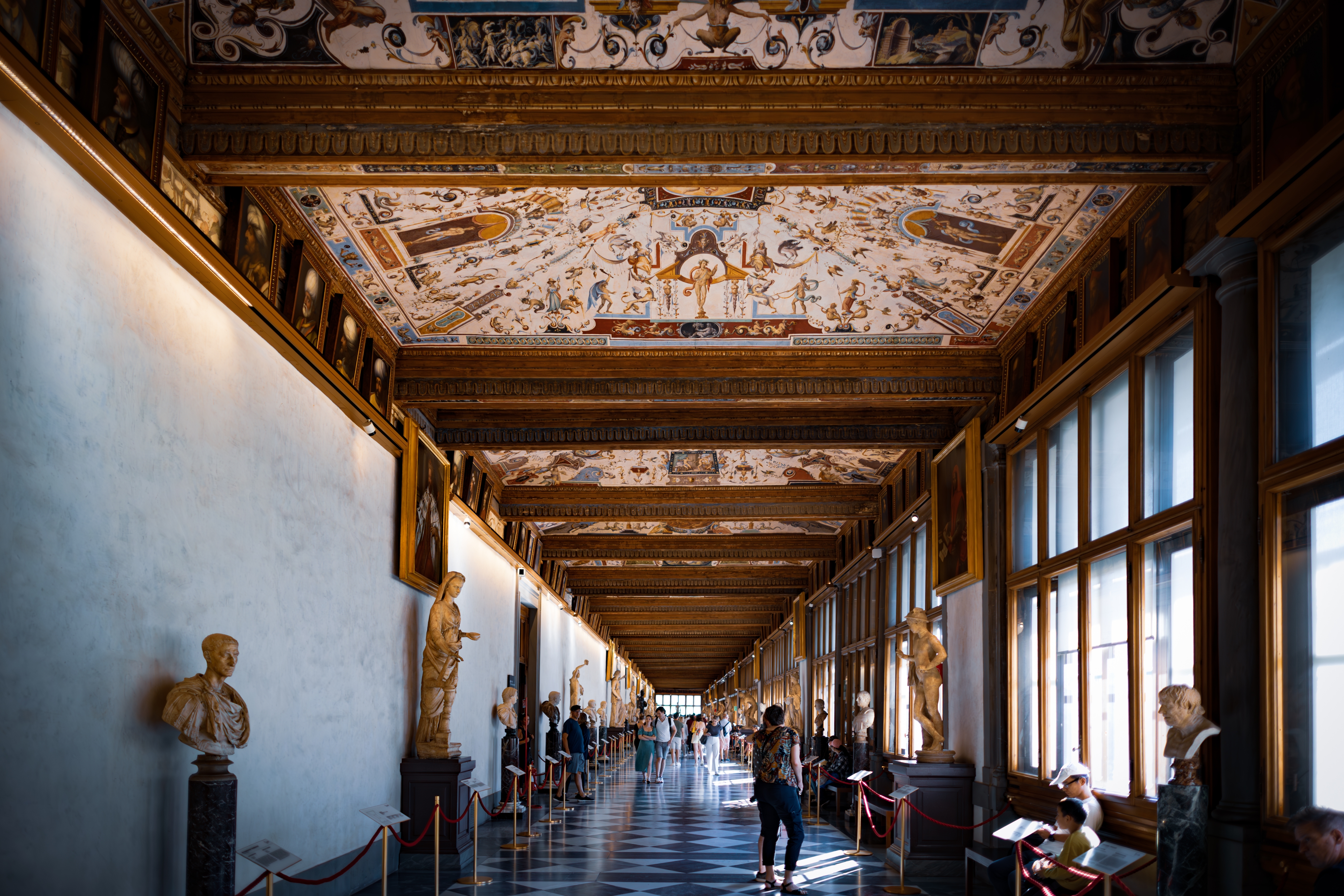 Shutterstock 2368175653 One Of The Most Amazing Museums In The World The Uffizi Gallery In Florence, Tuscany, Italy, 09.28.2023