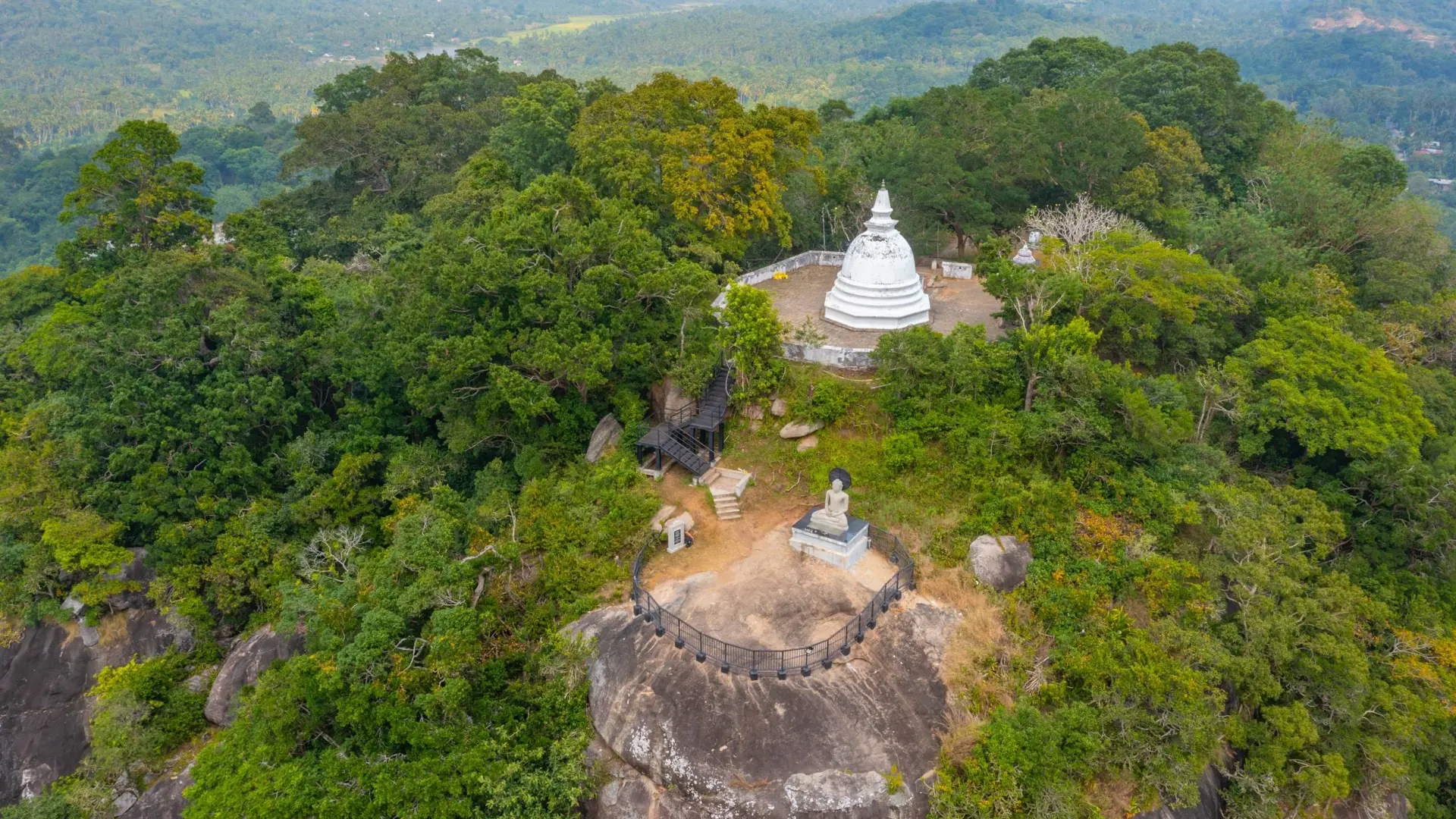 Shutterstock 2363226929 (Aerial View Of Mulkirigala Rock Temples At Sri Lanka.)