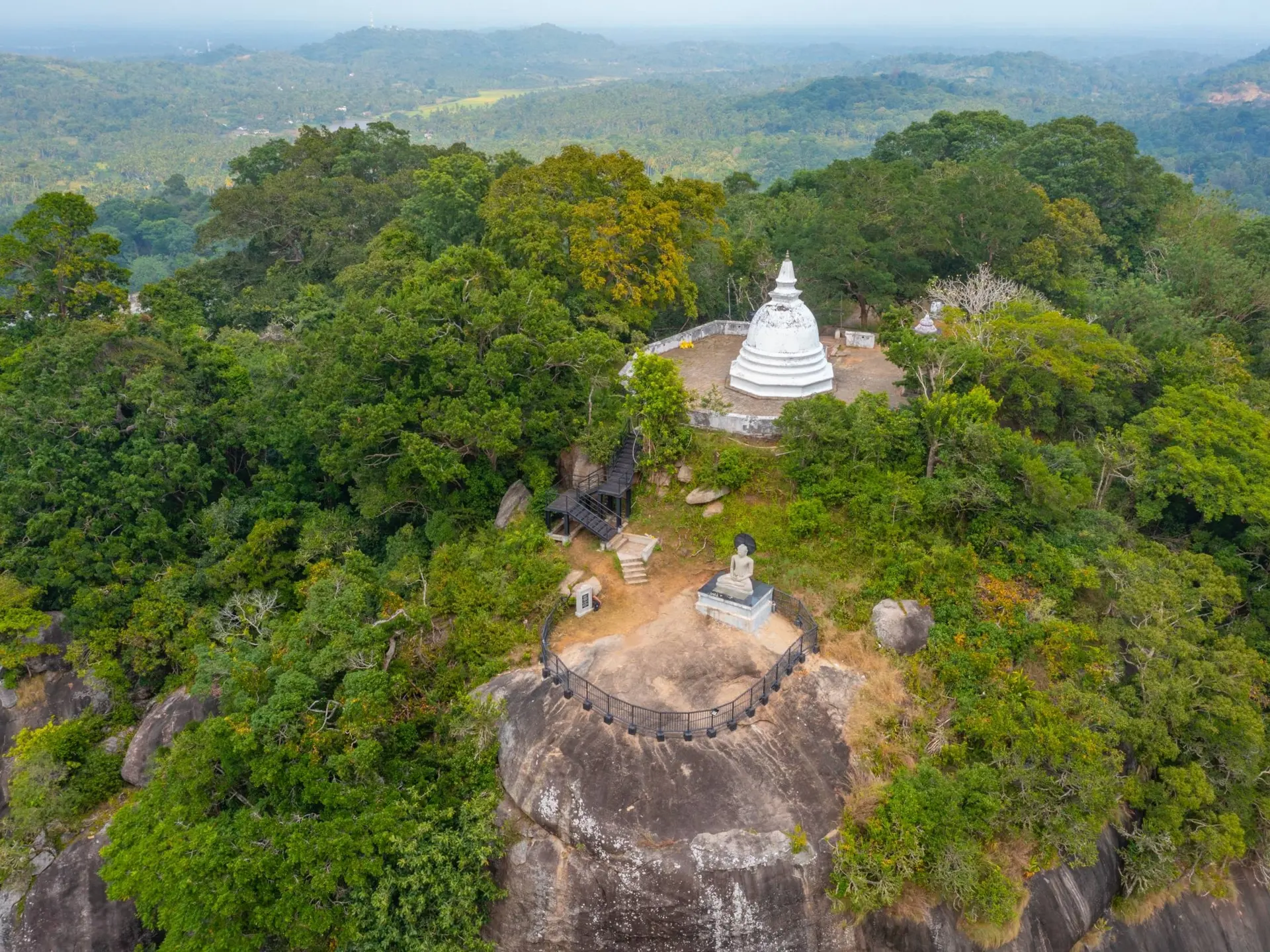 Shutterstock 2363226929 (Aerial View Of Mulkirigala Rock Temples At Sri Lanka.)