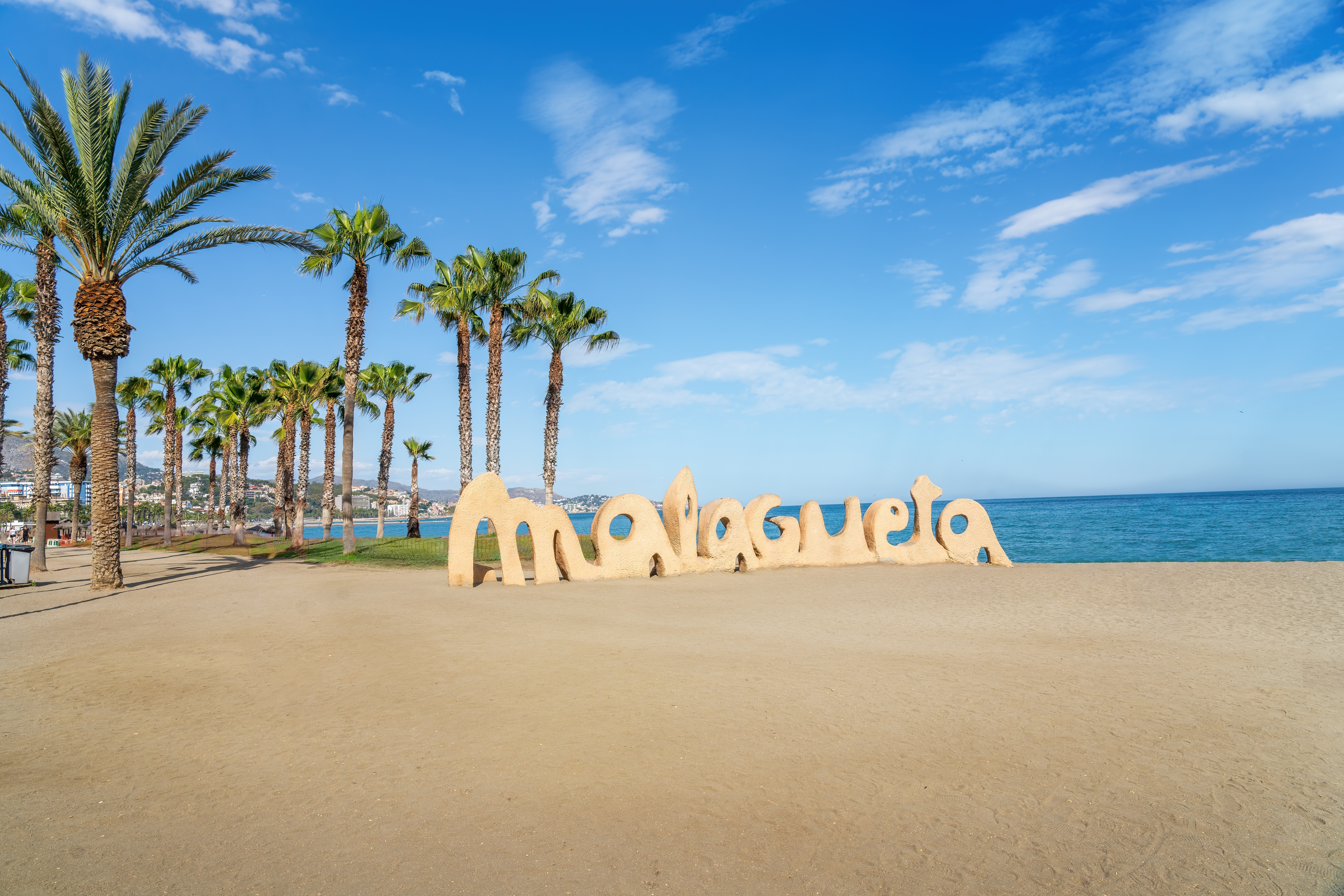 Malagueta Beach Malaga Shutterstock 2302137973