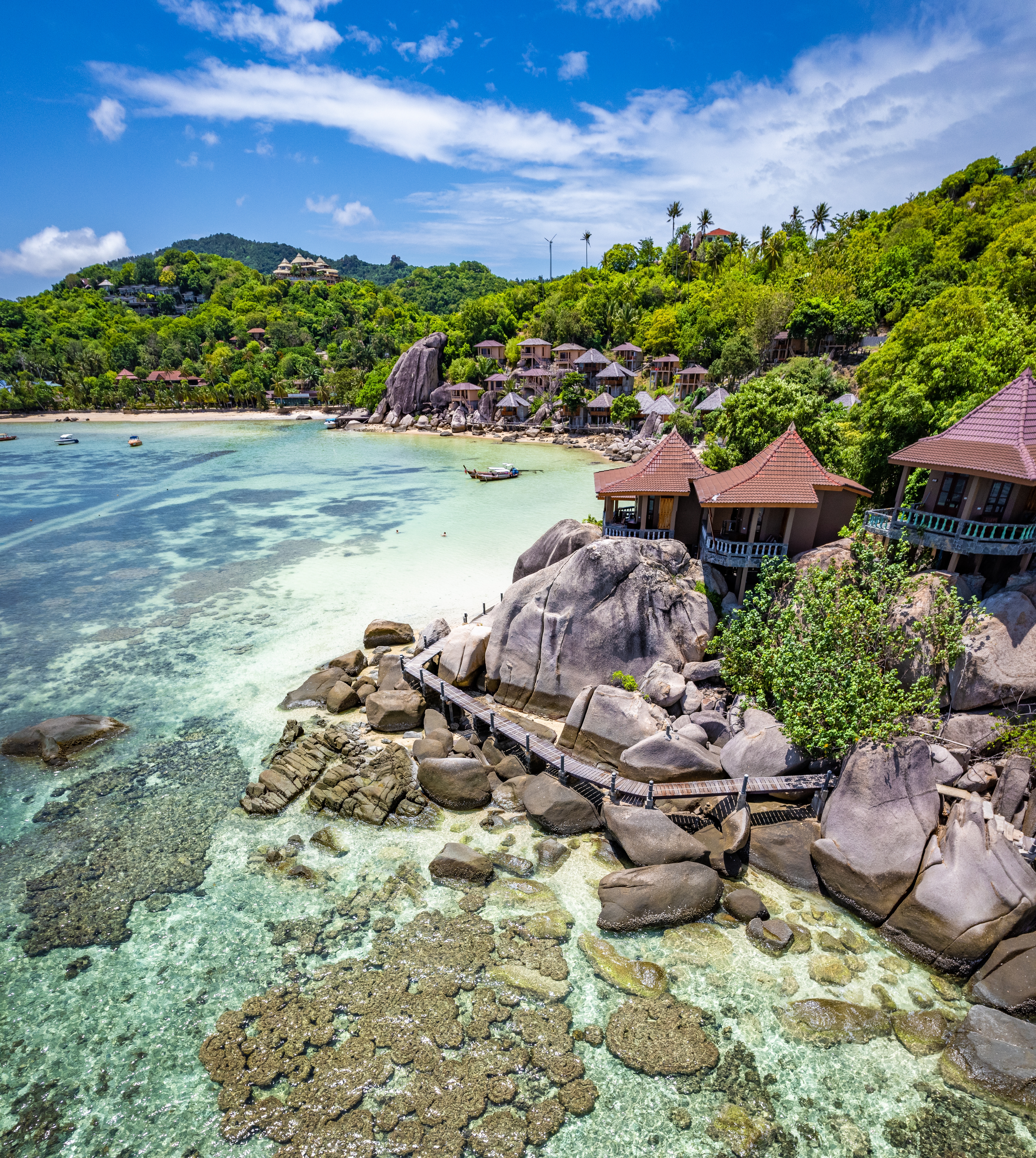 Shutterstock 2326338611 Aerial View Of Freedom Beach And Taa Toh Lagoon Beach In Koh Tao, Thailand