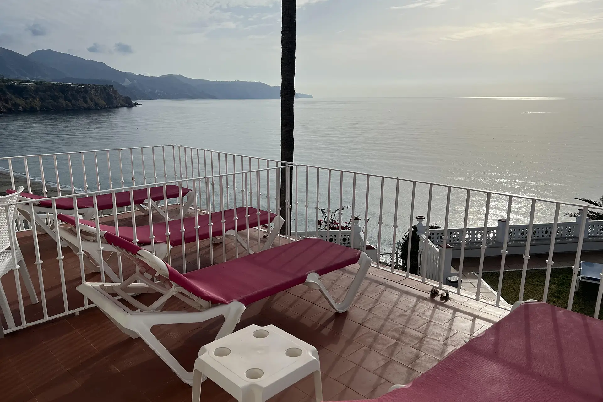 Vista Terraza Habitacion Suite Con Vistas Al Mar