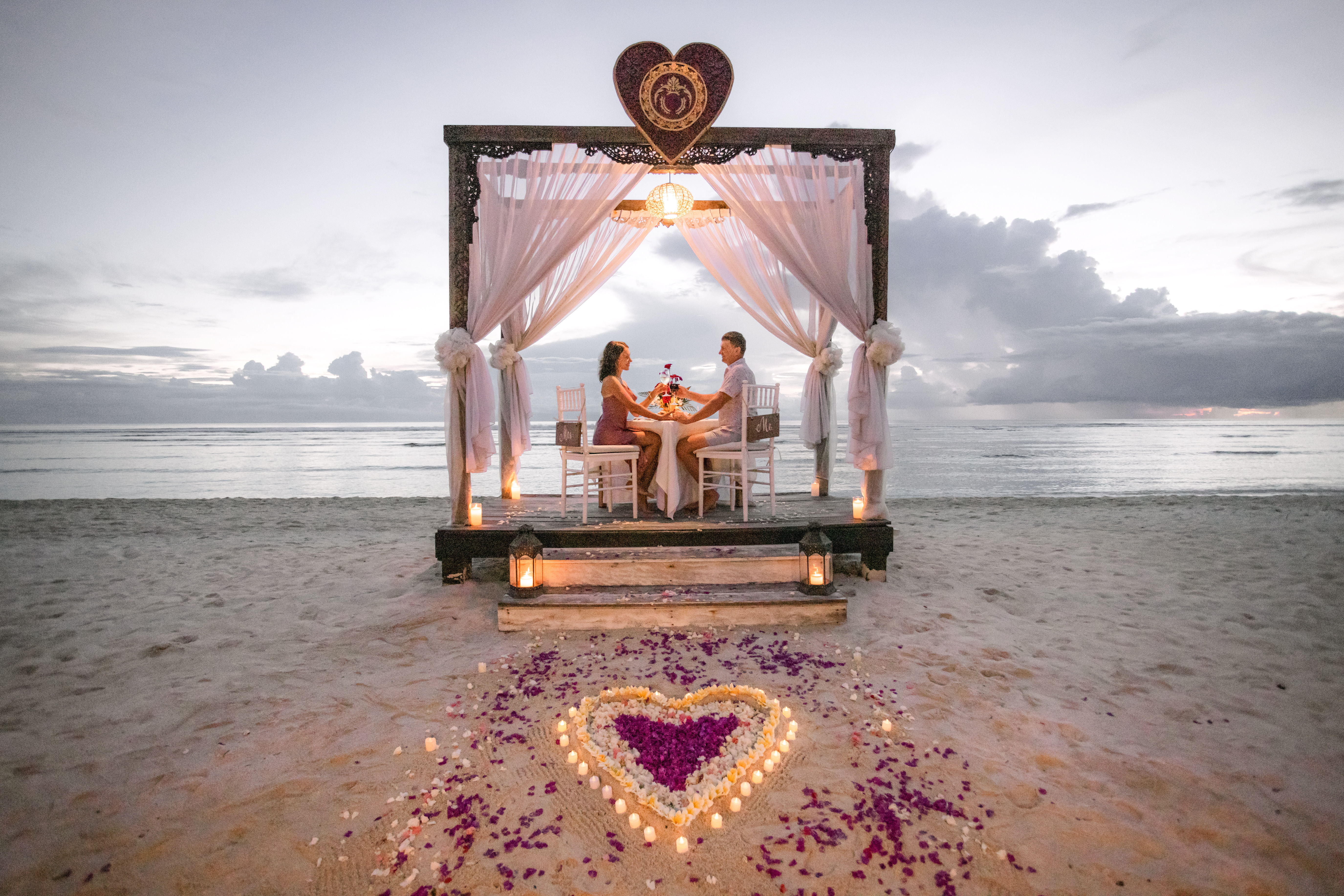 Beach Romantic Dinner Hotel Ombak Sunset 2