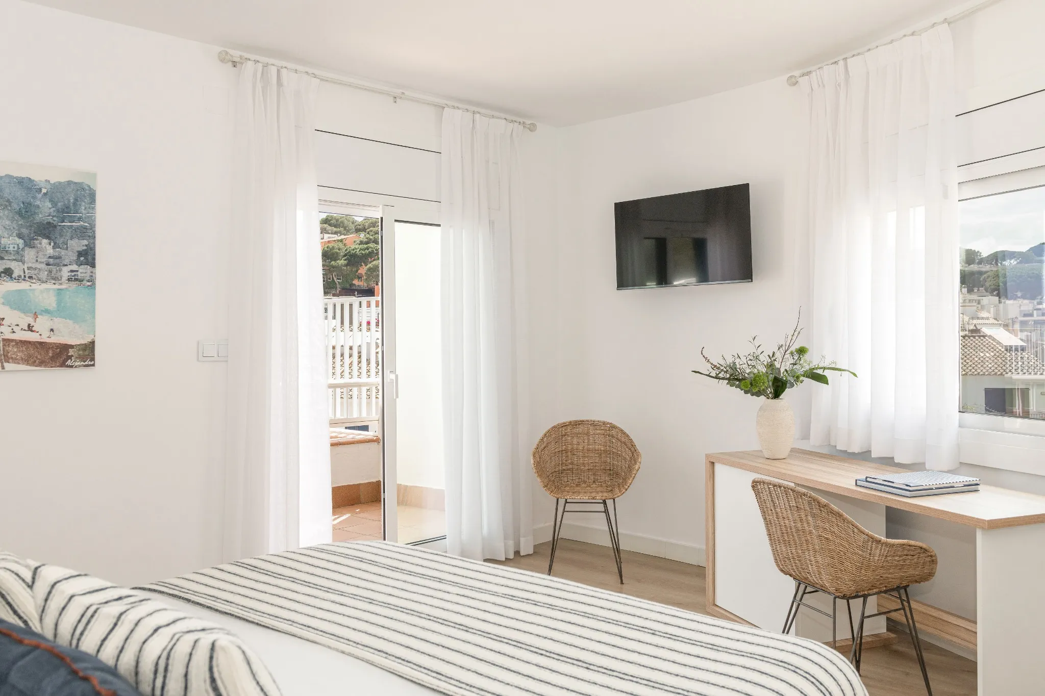 Double Room With Partial Sea Views