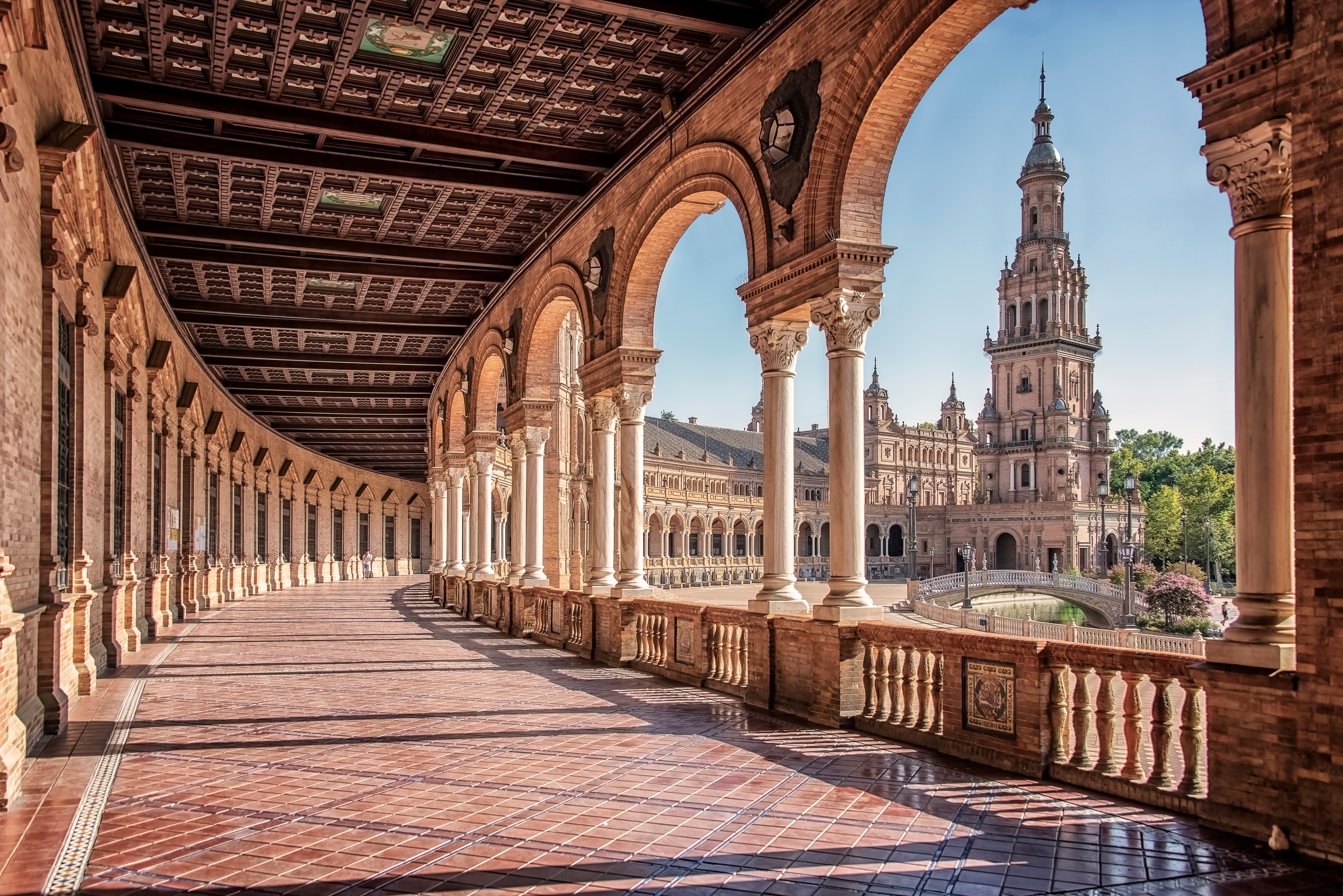 Plaza De Espana In Sevilla Shutterstock 2367421973