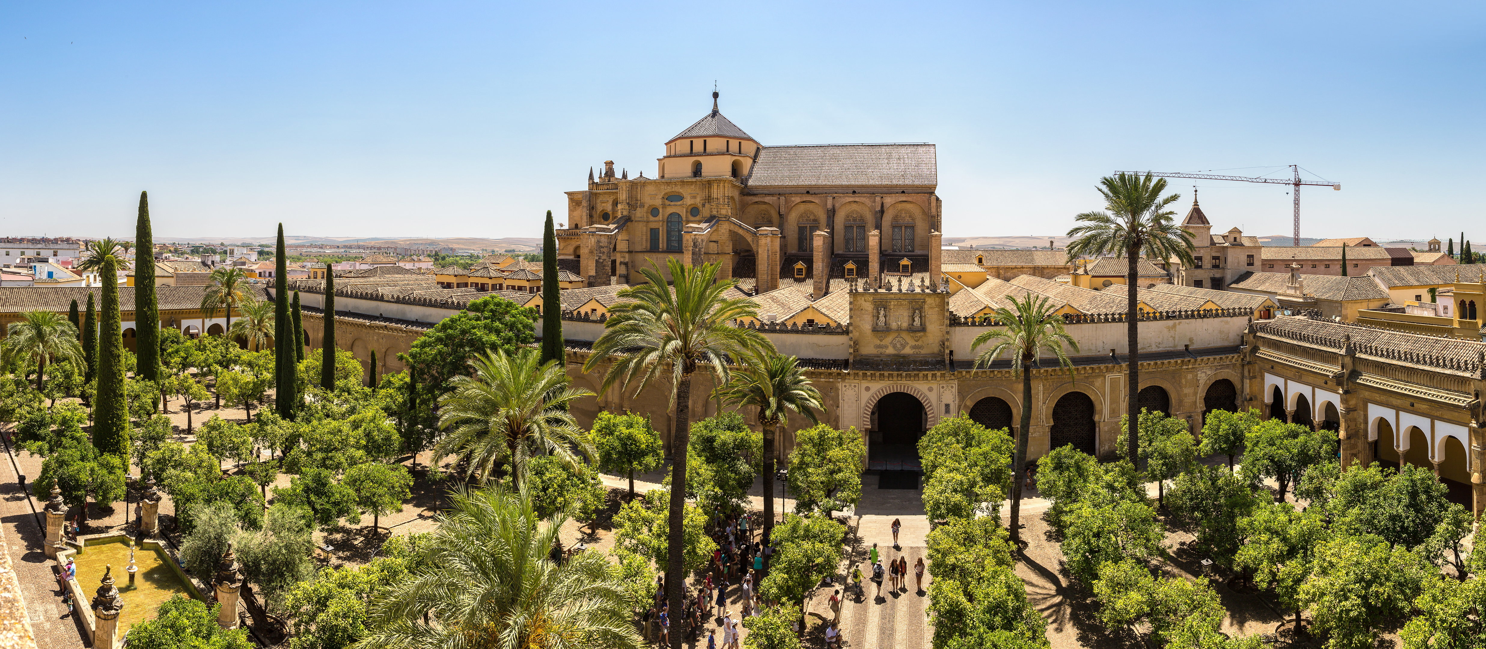 Panoramic View Of The Great Mosque (Mezquita Cathedral) In Cordoba In A Beautiful Summer Day, Spain Shutterstock 641881555