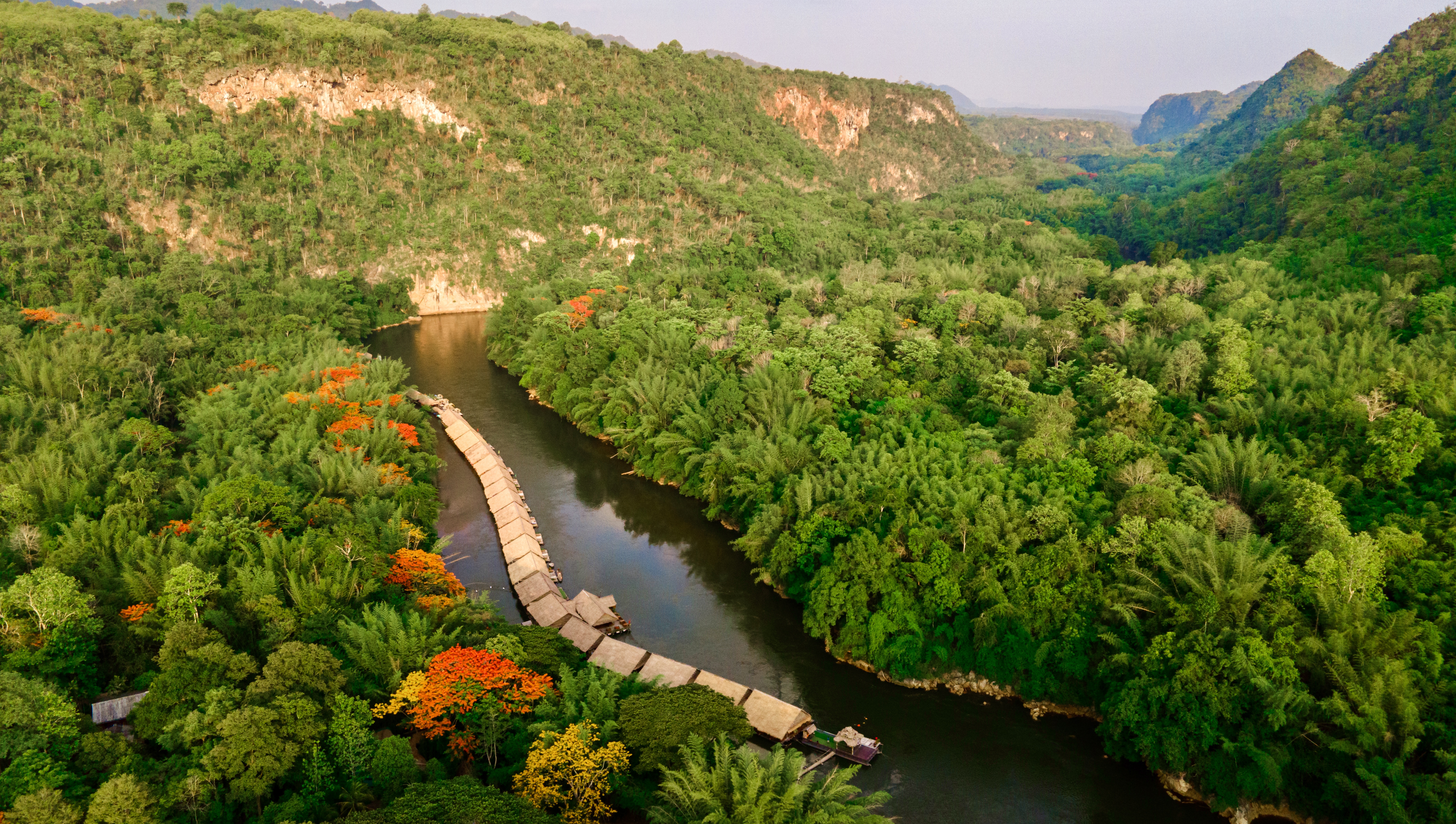 Hintok Camp River Kwai Resort Kanchanaburi หินตก ที่พัก กาญ16