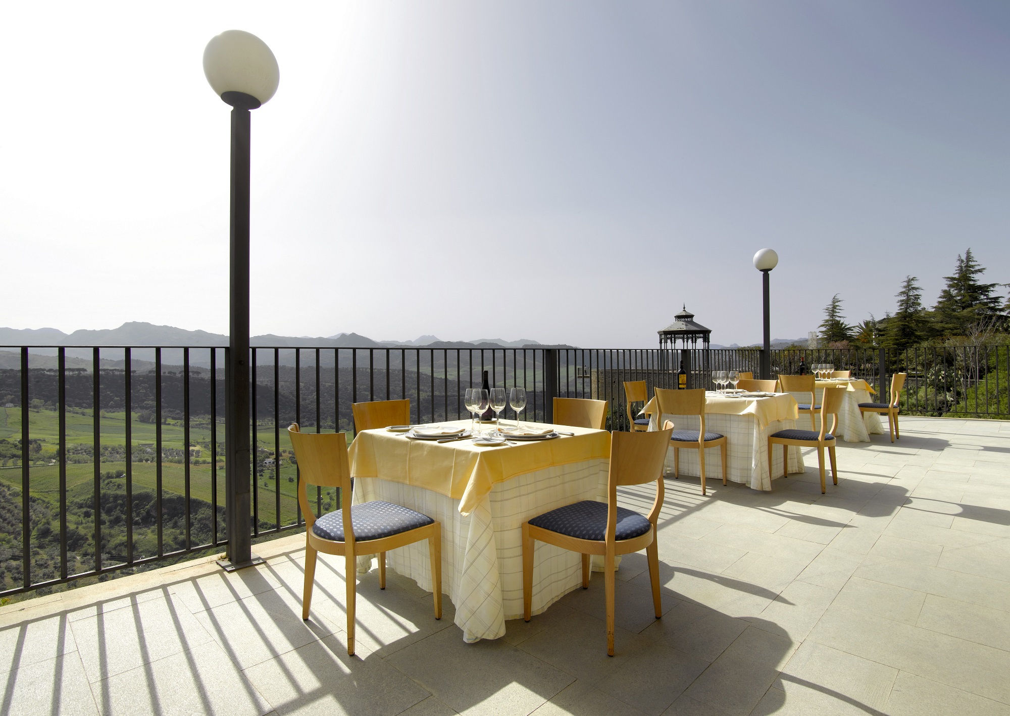Parador De Ronda, Ronda, Spanien Terrasse Bar Maestranza