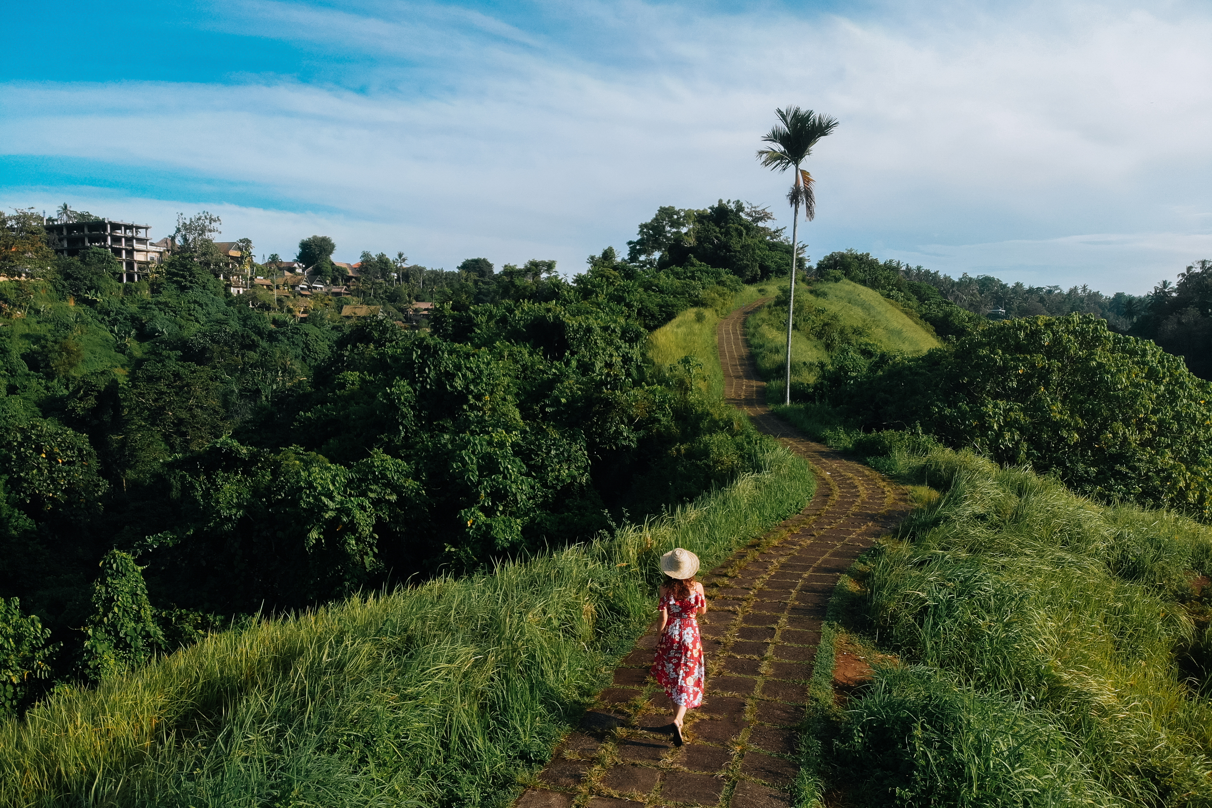 Shutterstock 1640202817 (Unrecognizable Woman Walking On Campuhan Ridge Way Of Artists, In Bali, Ubud. Beautiful Calm Sunny Morning)