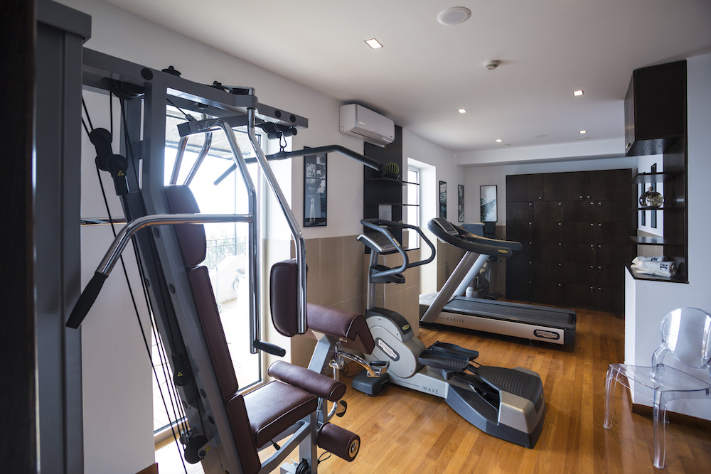 Hotel Cetus har også et fitnessrum