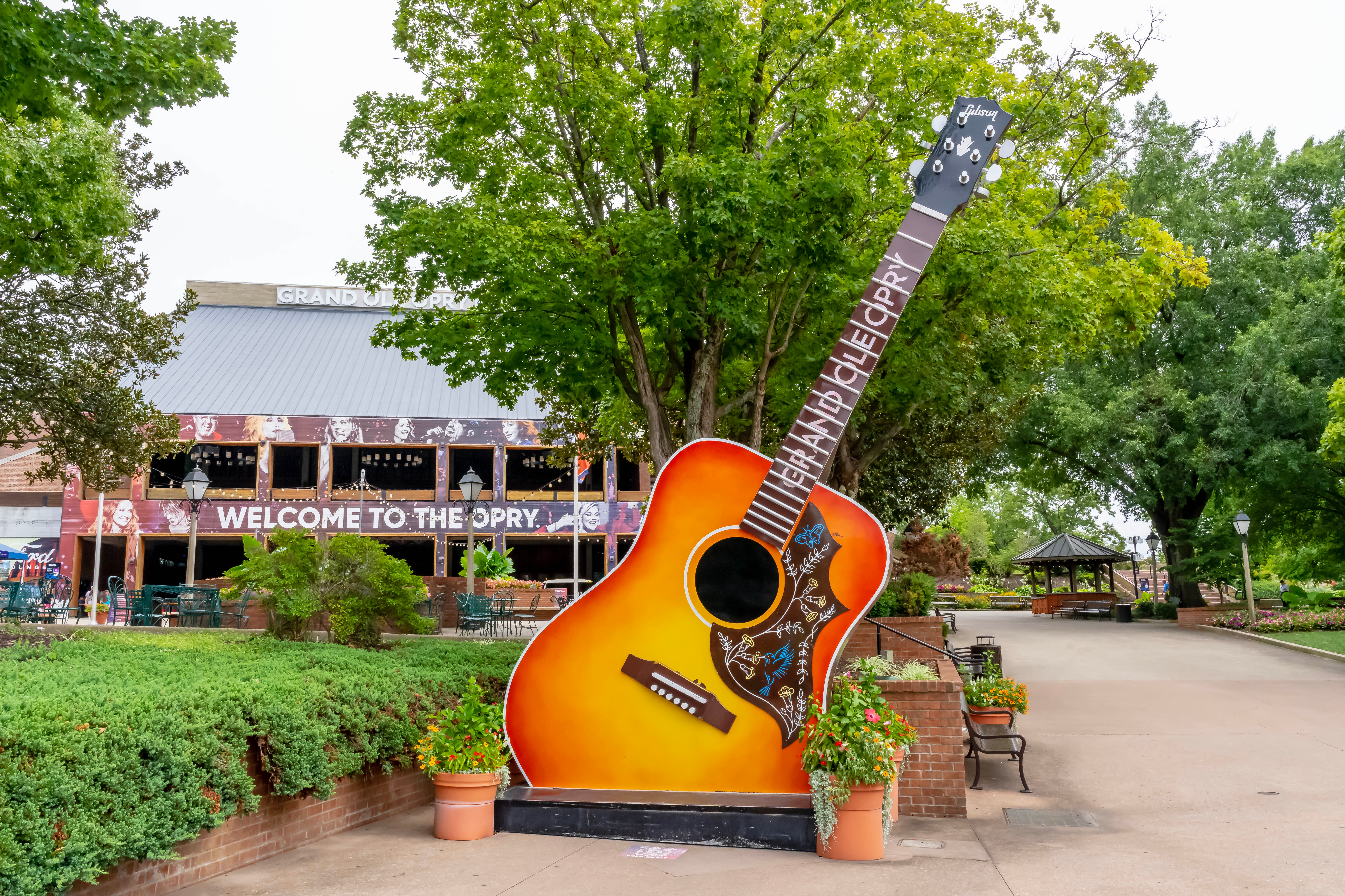 Shutterstock 2347433077 Aug 08, 2023 Nashville, TN Aerial View Of The Grand Ole Opry In Nashville Tennessee.