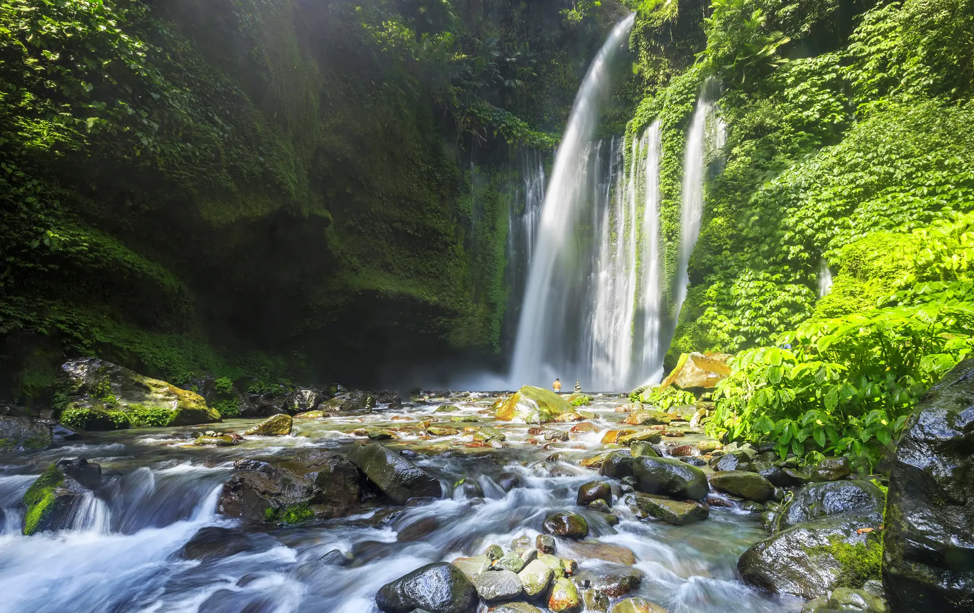Tiu Kelep Waterfall Near Rinjani, Senaru, Lombok Shutterstock 1171222390