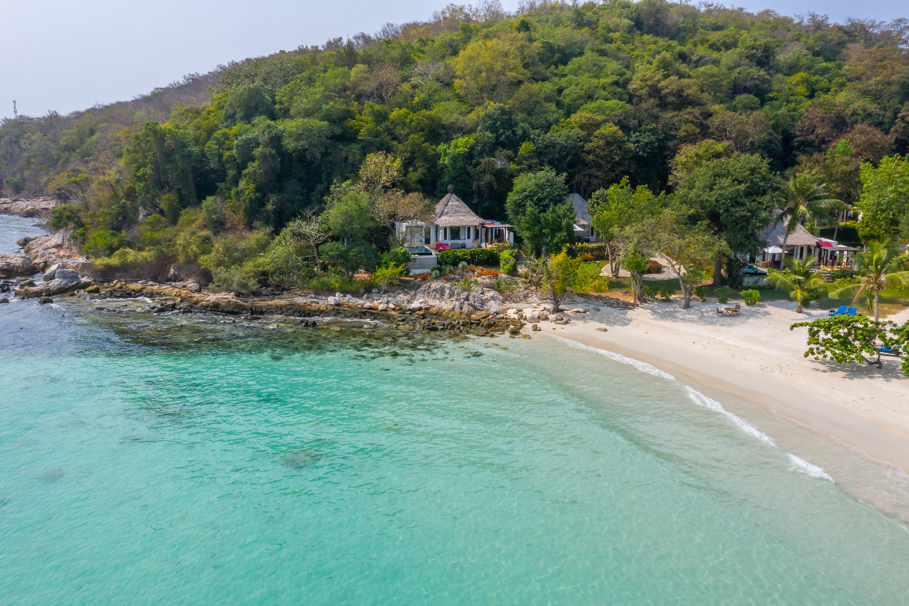 Beachfront Pool Villa 101 & 102 View