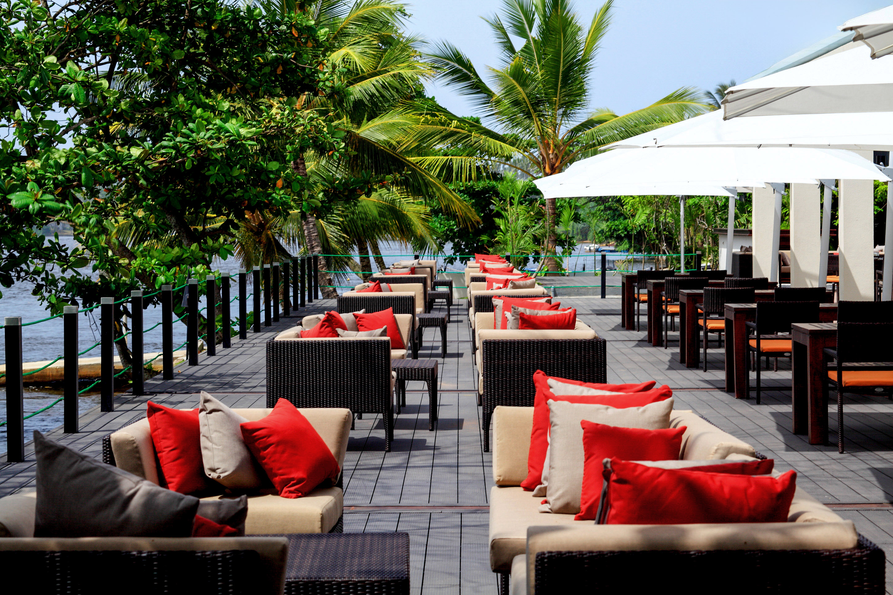 NH Bentota Ceysands Resort Restaurant Cafe Bem Outdoor Area