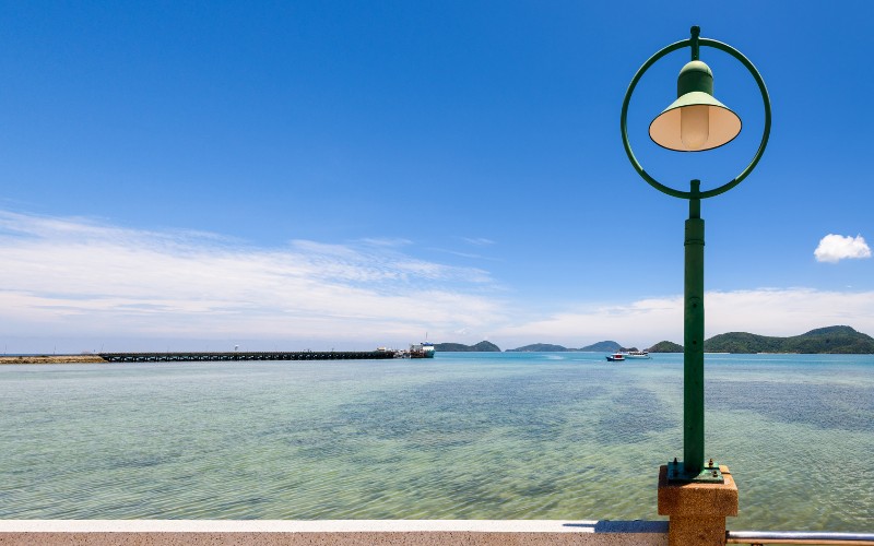 Cape Panwa Viewpoint På Sydspidsen Af Phuket