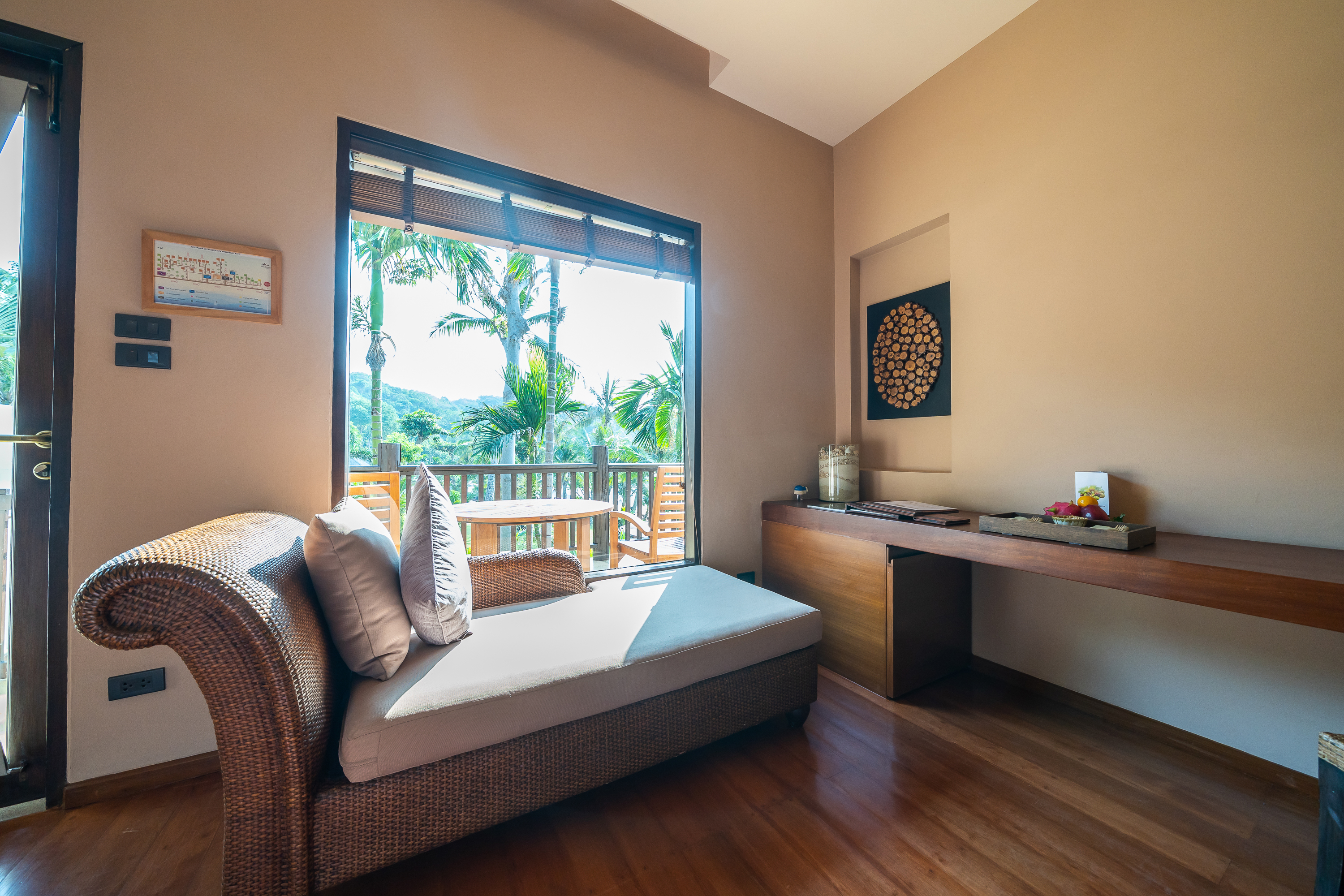 Premier Classic Hillside Sitting Area With View