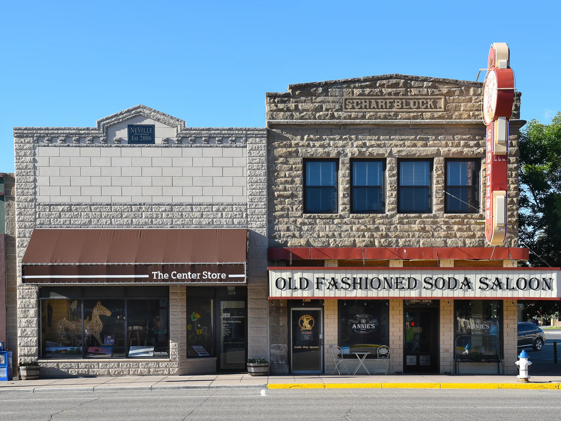 Shutterstock 1046217190 Old Fashioned Soda Saloon Are Toe Businesses On Sheridan Avenue In Cody