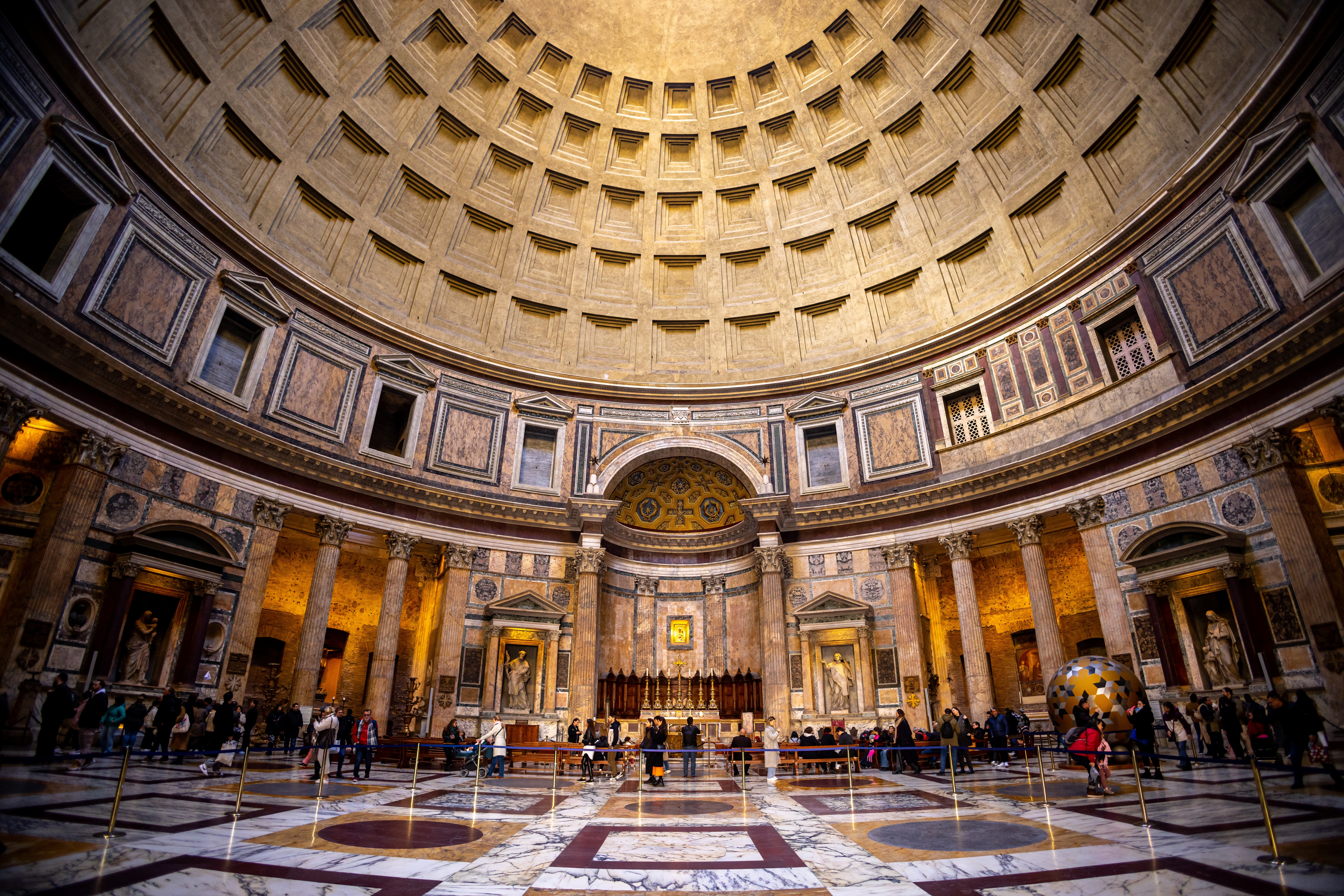 Shutterstock 2259624843 (Rome, Italy Jan 27, 2023 A Wide Angle View Of The Interior Of Roman Pantheon)