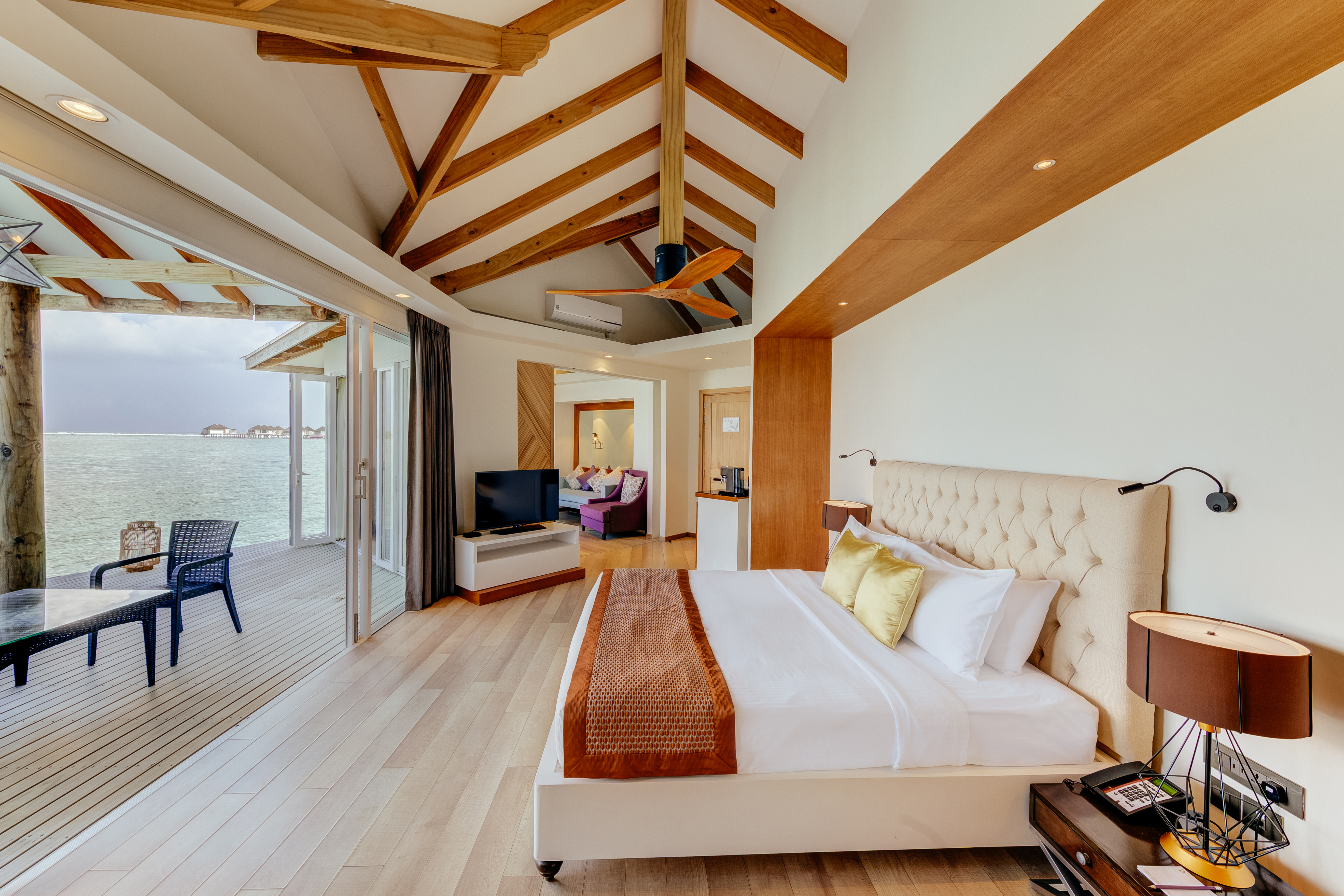 Over Water Suite Interior