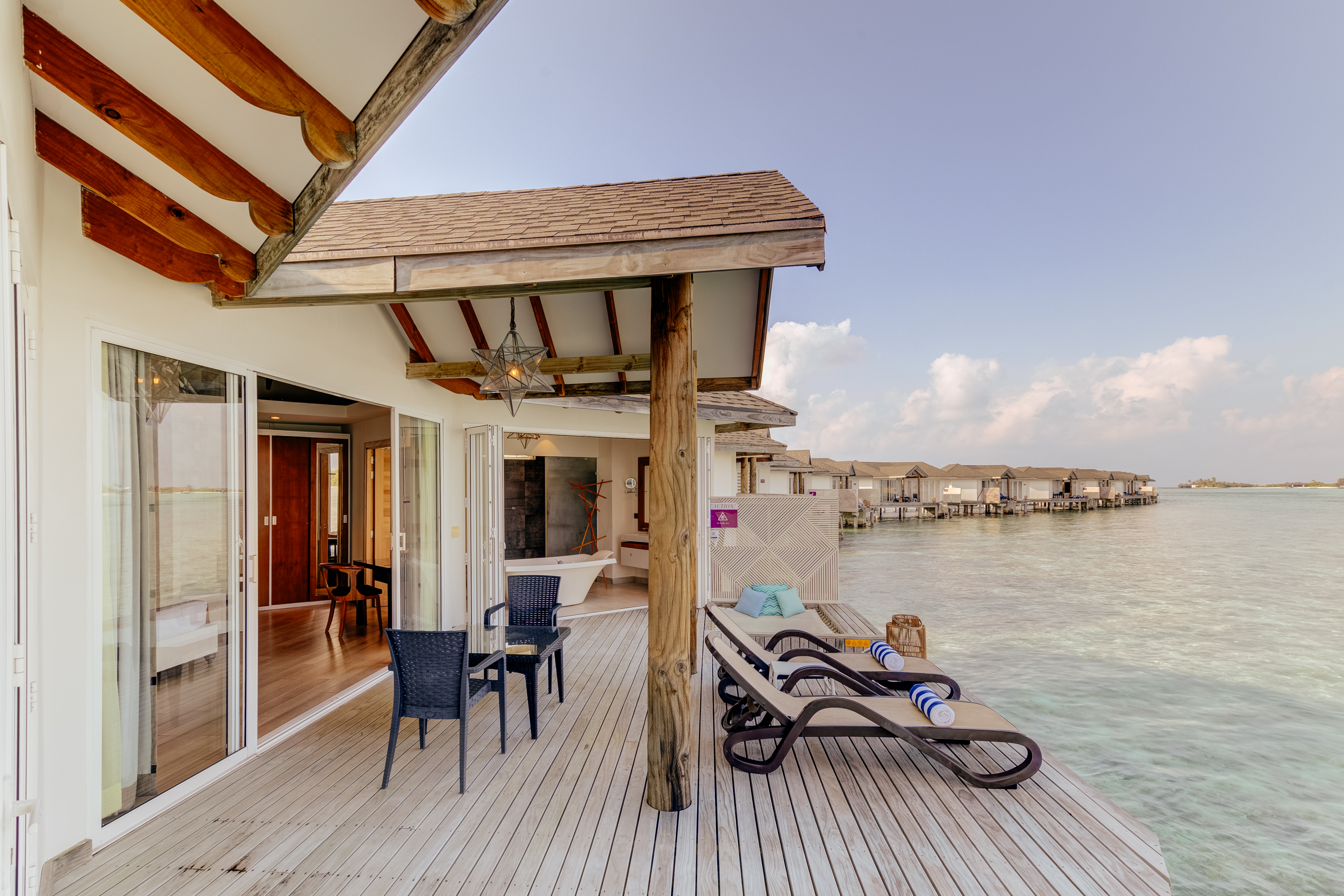 Over Water Suite Deck