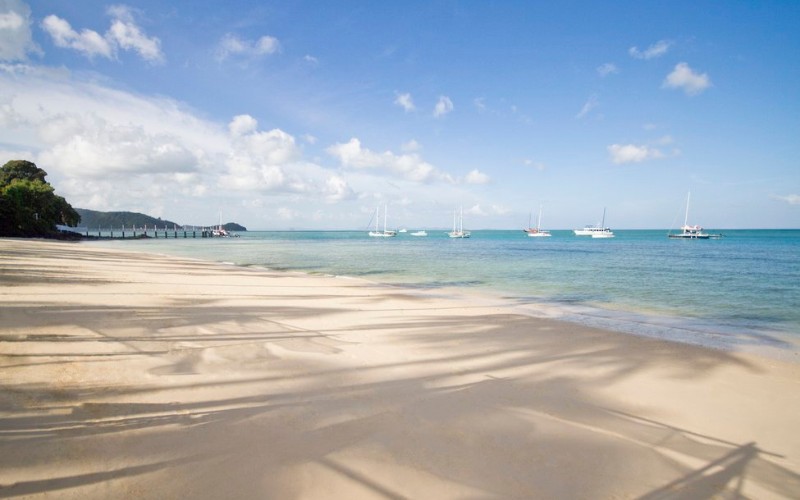 Cape Panwa Beach På Phuket I Thailand