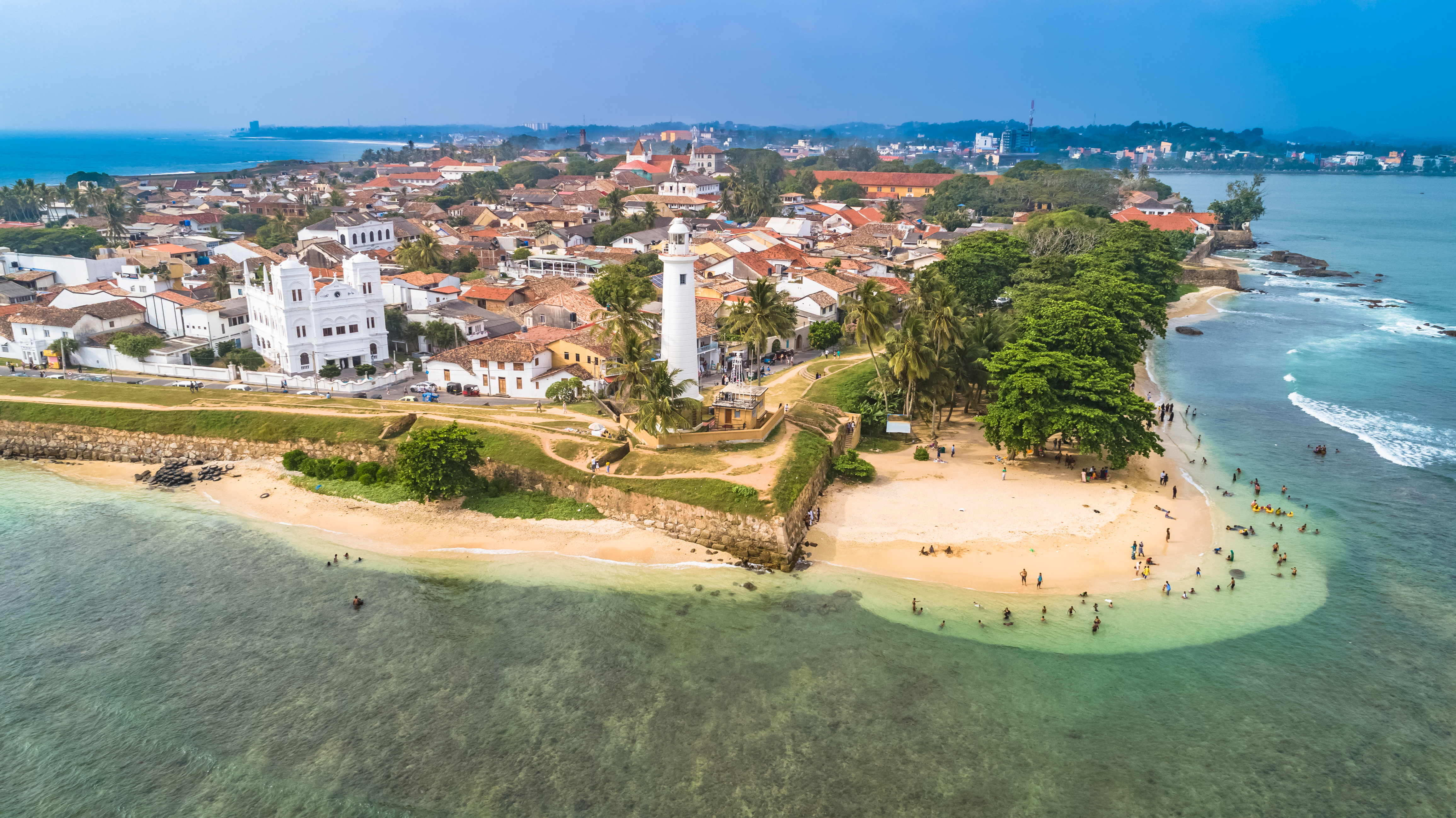 Shutterstock 1281310093 (Aerial. Galle City View. Sri Lanka.)