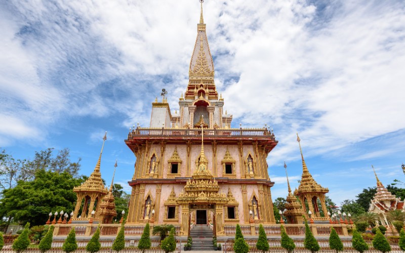 Wat Chalong Phuket Thailand